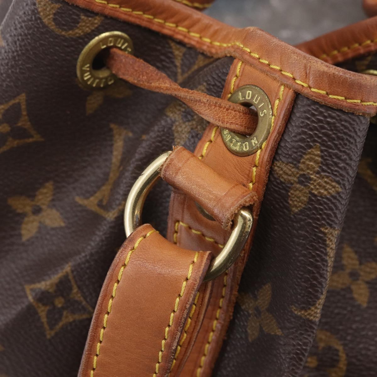 LOUIS VUITTON Monogram Noe Shoulder Bag M42224 LV Auth 211521A
