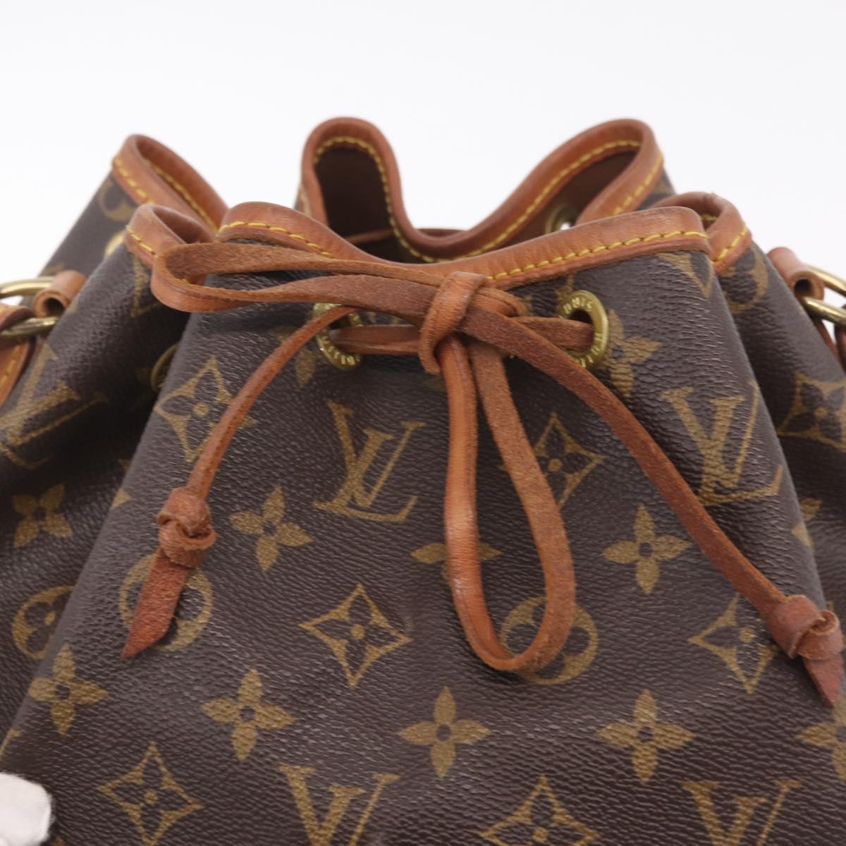 LOUIS VUITTON Monogram Noe Shoulder Bag M42224 LV Auth 211521A