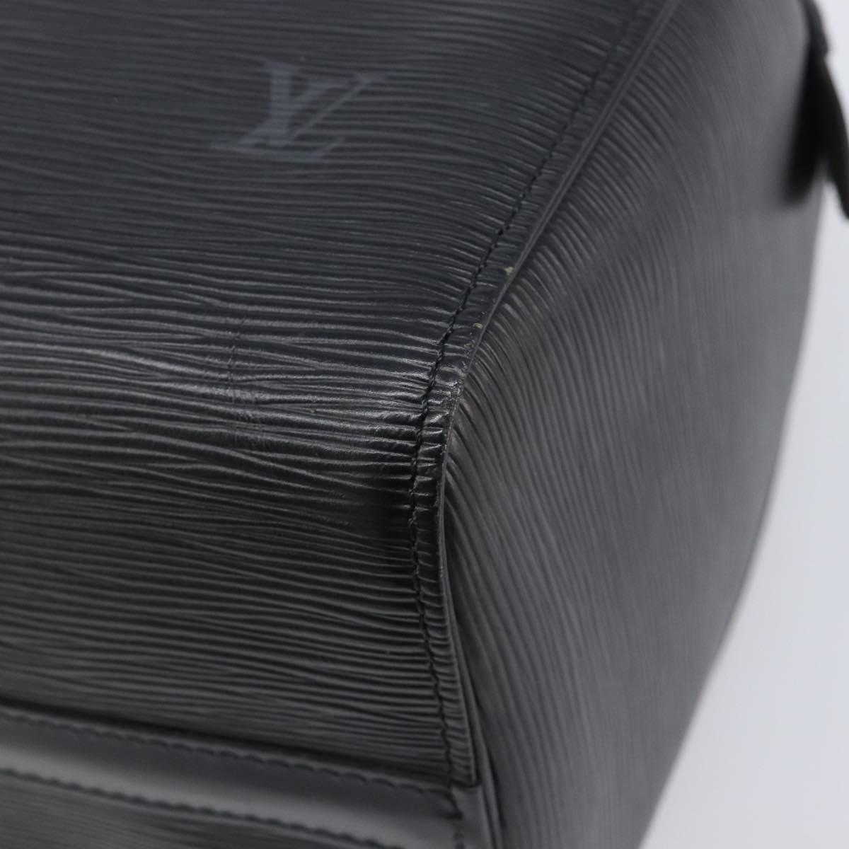 LOUIS VUITTON Epi Speedy 25 Hand Bag Black M59042 LV Auth 211537V
