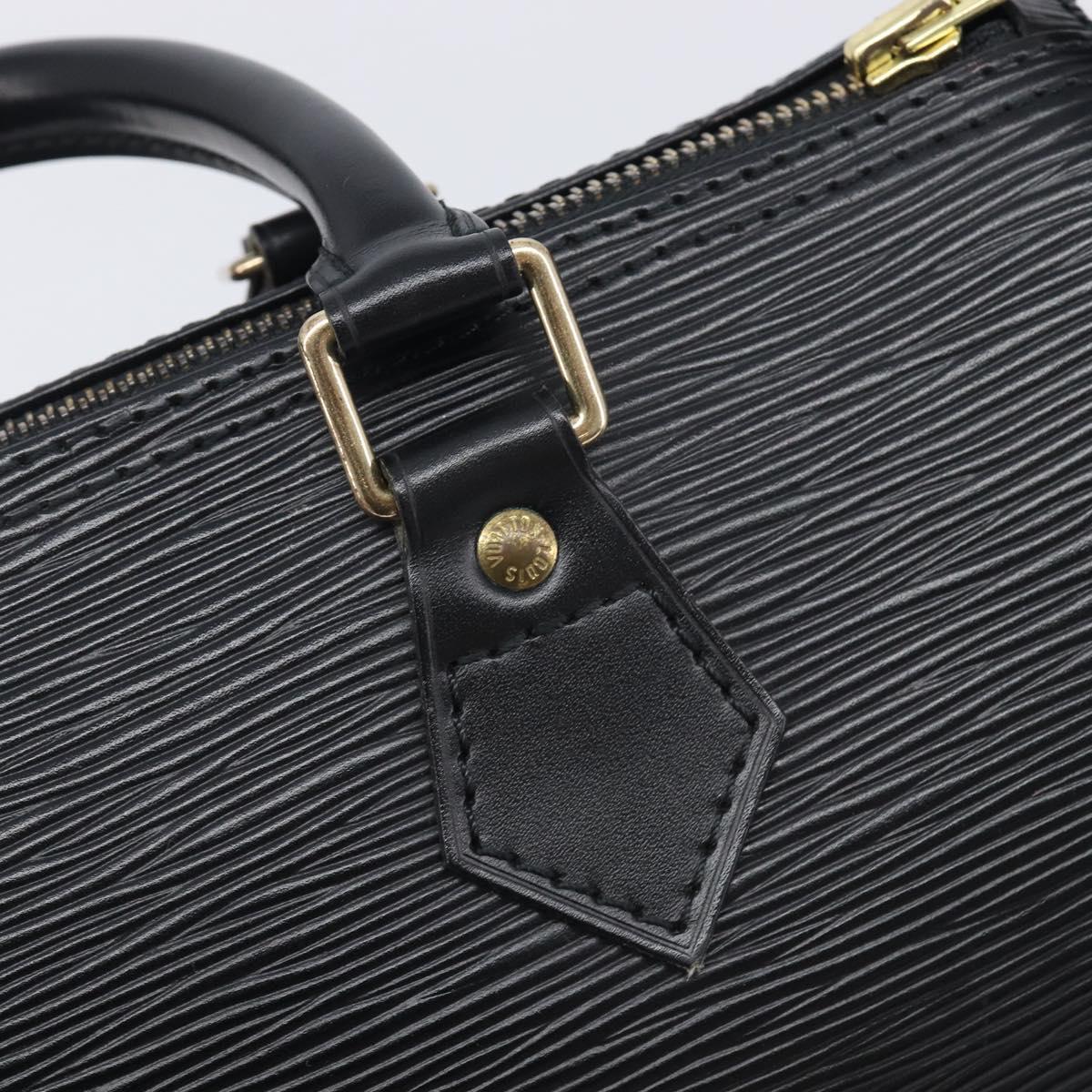 LOUIS VUITTON Epi Speedy 25 Hand Bag Black M59042 LV Auth 211537V