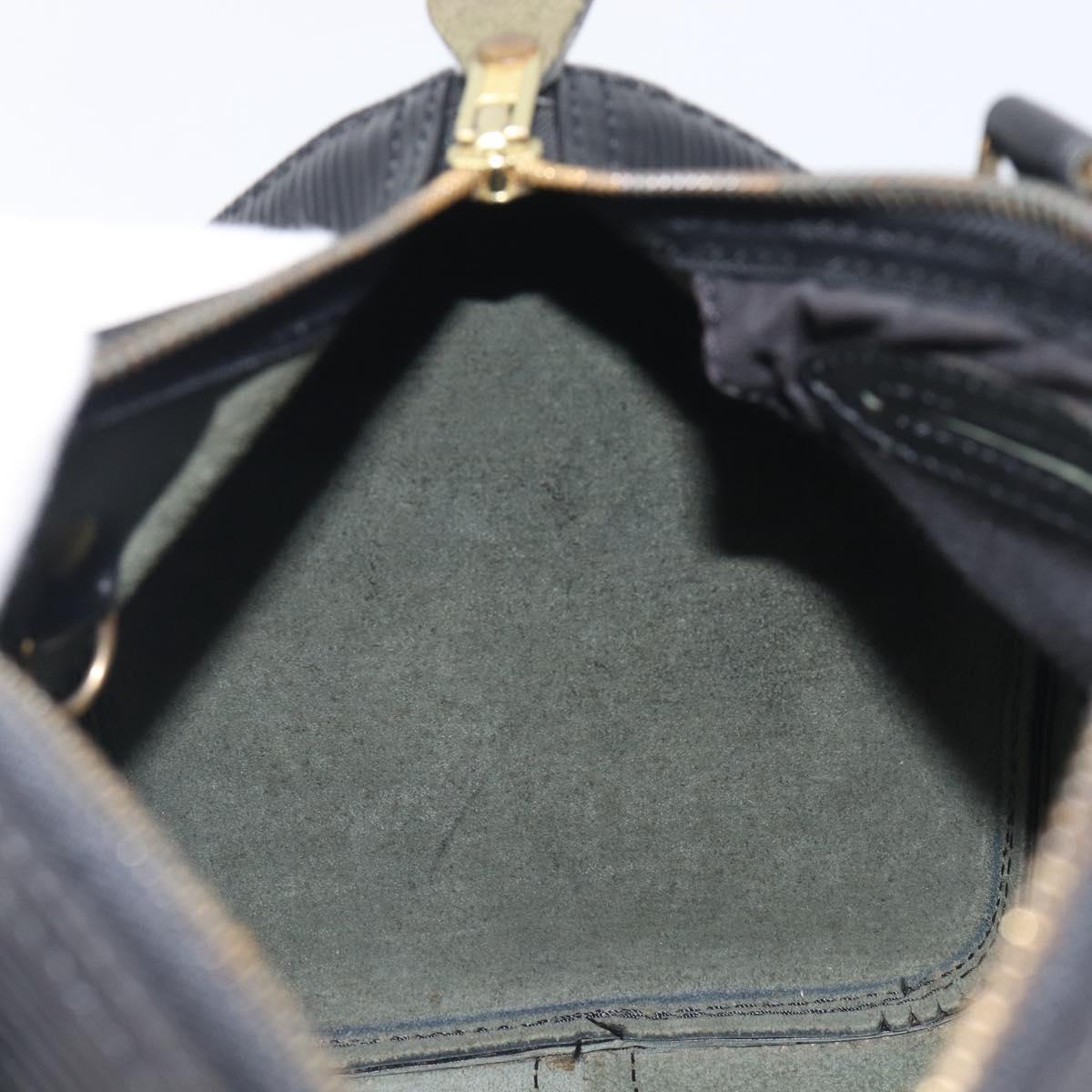 LOUIS VUITTON Epi Speedy 25 Hand Bag Black M59042 LV Auth 211537V