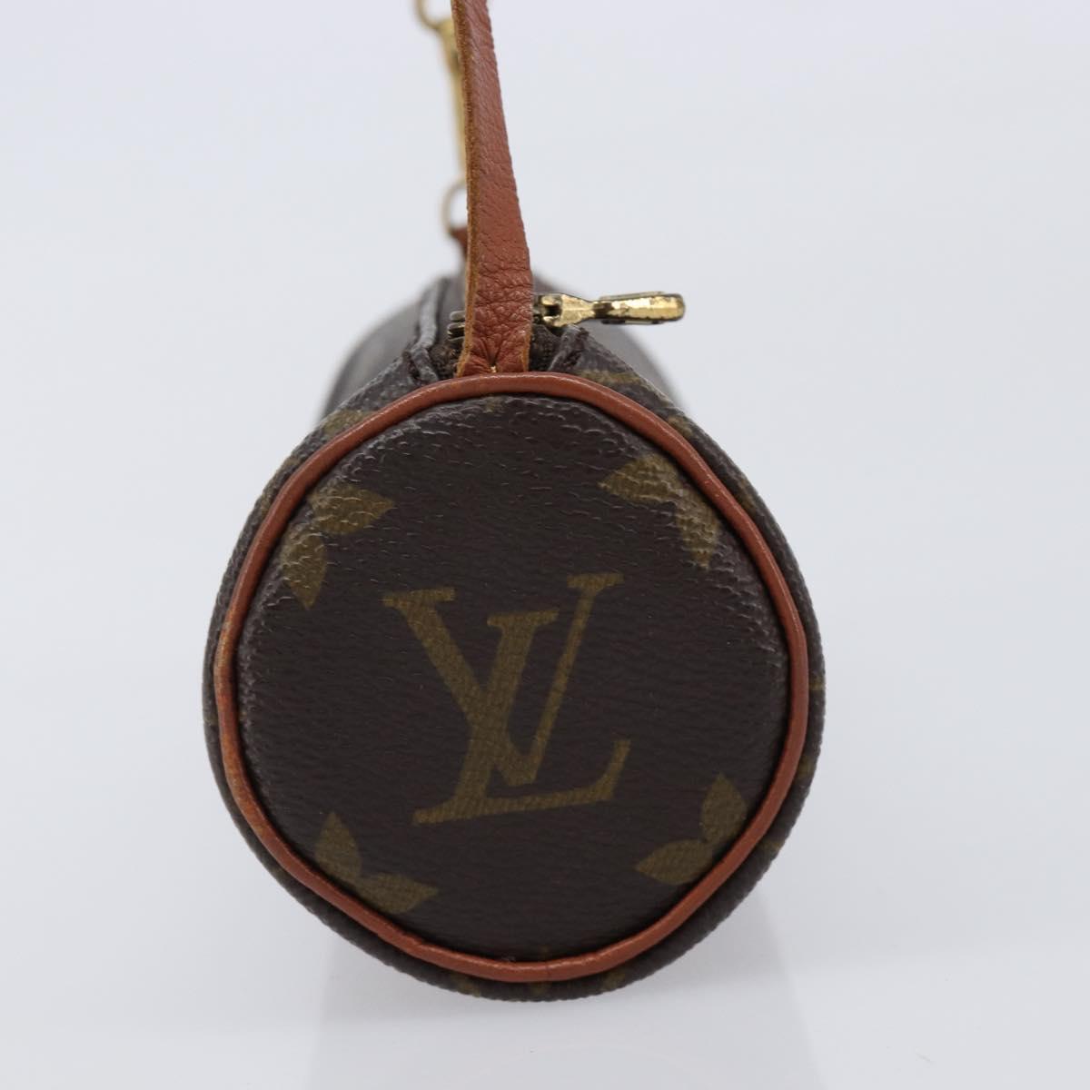 LOUIS VUITTON Monogram Papillon Pouch LV Auth 211574