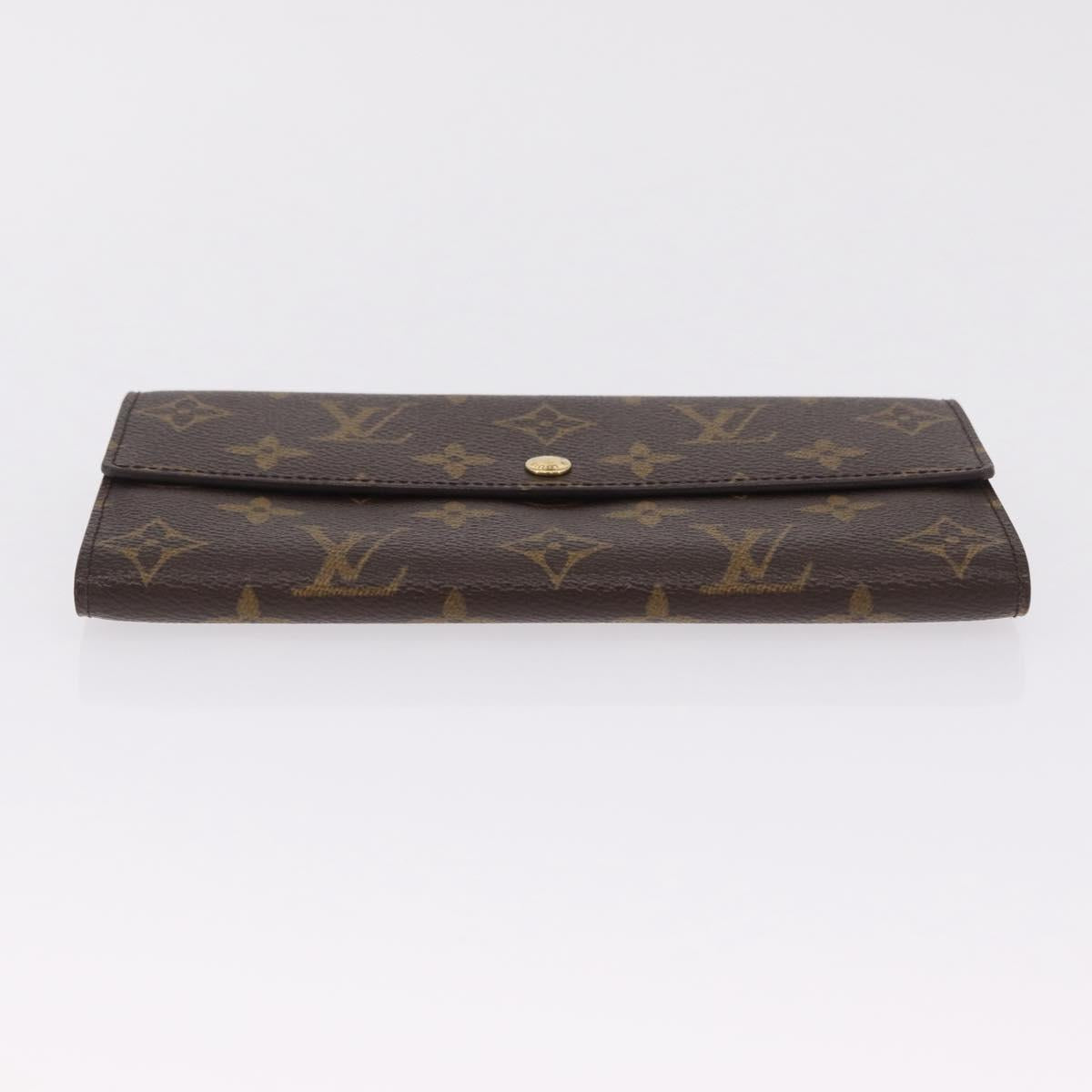 LOUIS VUITTON Monogram Portefeuille Sarah Long Wallet M61734 LV Auth 211629V