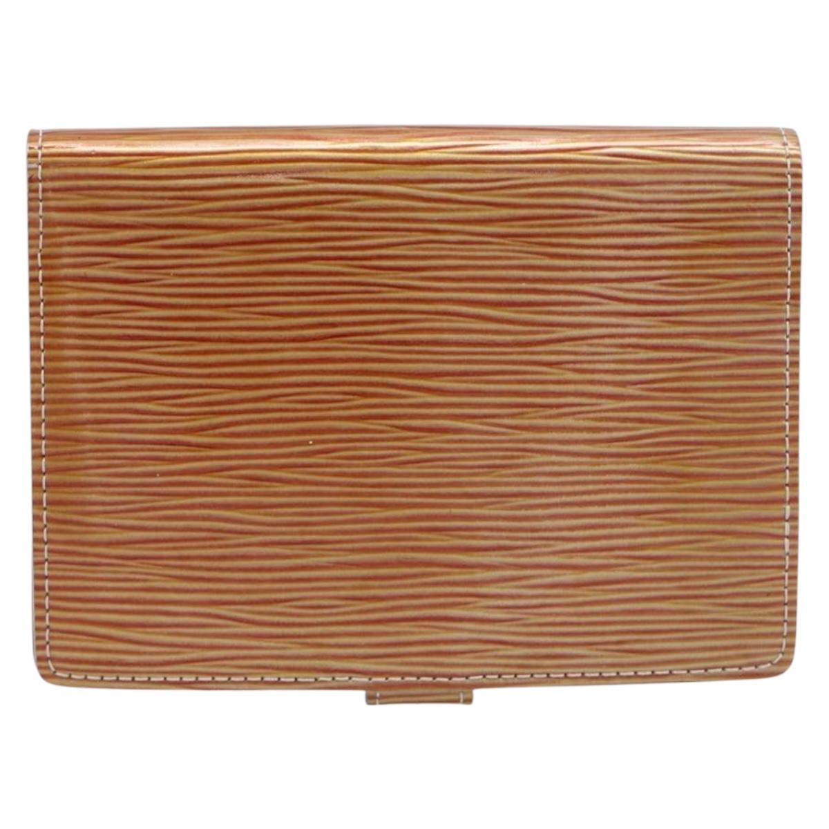 LOUIS VUITTON Cyber Epi Agenda PM Day Planner Cover Orange M99081 LV Auth 211649