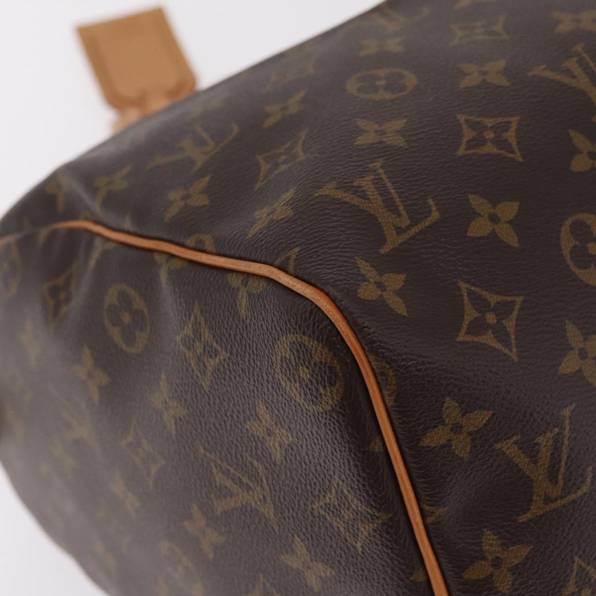 LOUIS VUITTON Monogram Keepall 45 Boston Bag M41428 LV Auth 211813V