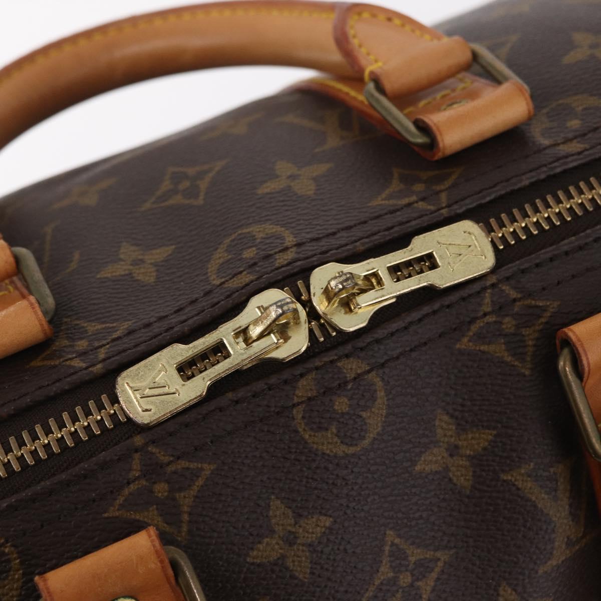 LOUIS VUITTON Monogram Keepall 45 Boston Bag M41428 LV Auth 211813V