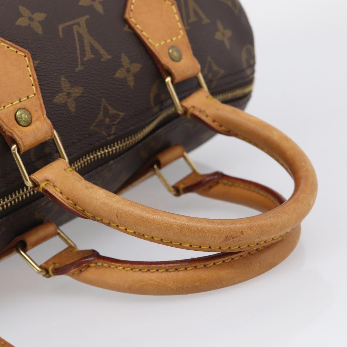 LOUIS VUITTON Monogram Speedy 25 Hand Bag M41528 LV Auth 211816A