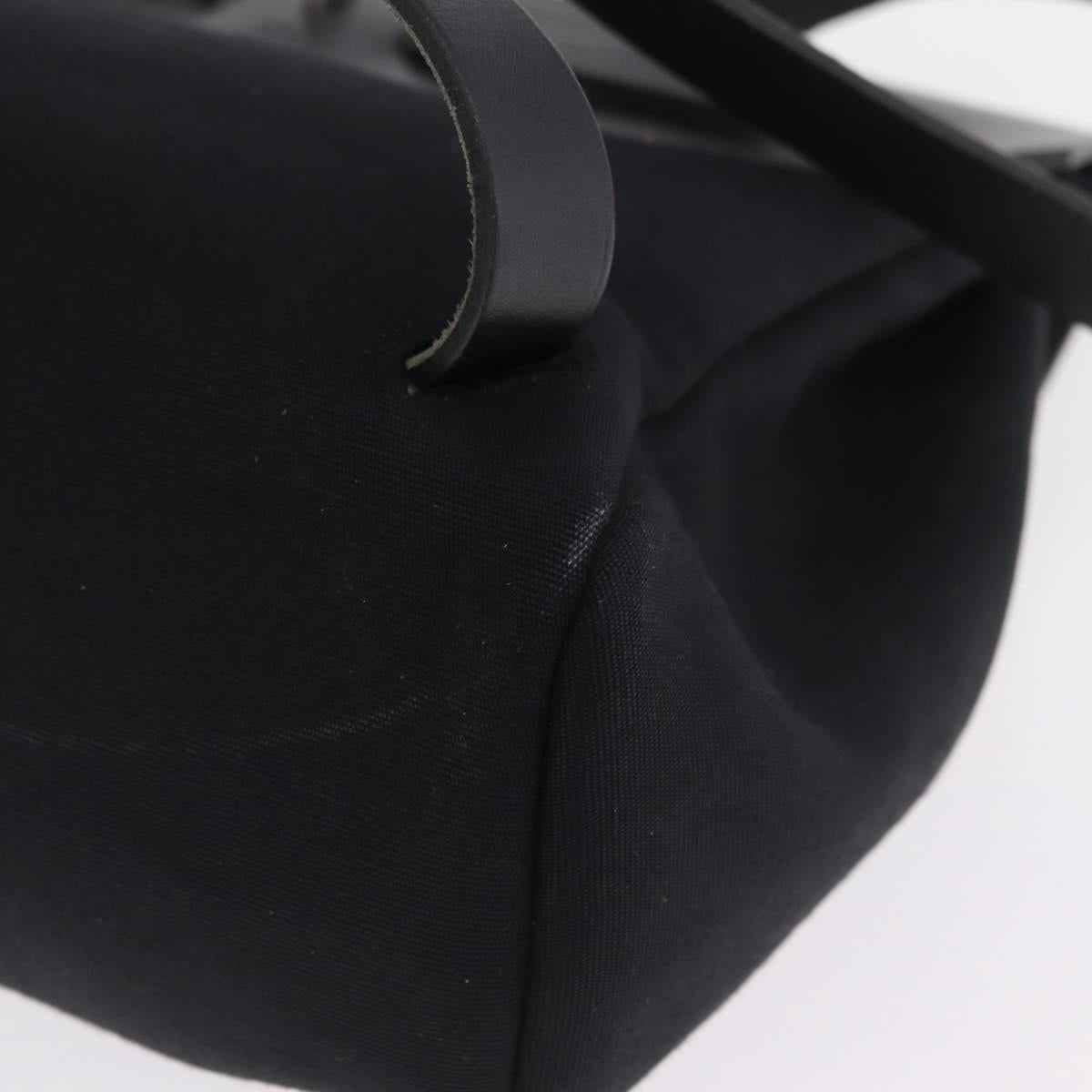 HERMES Herbag Ado PM Backpack Black Auth 211818A