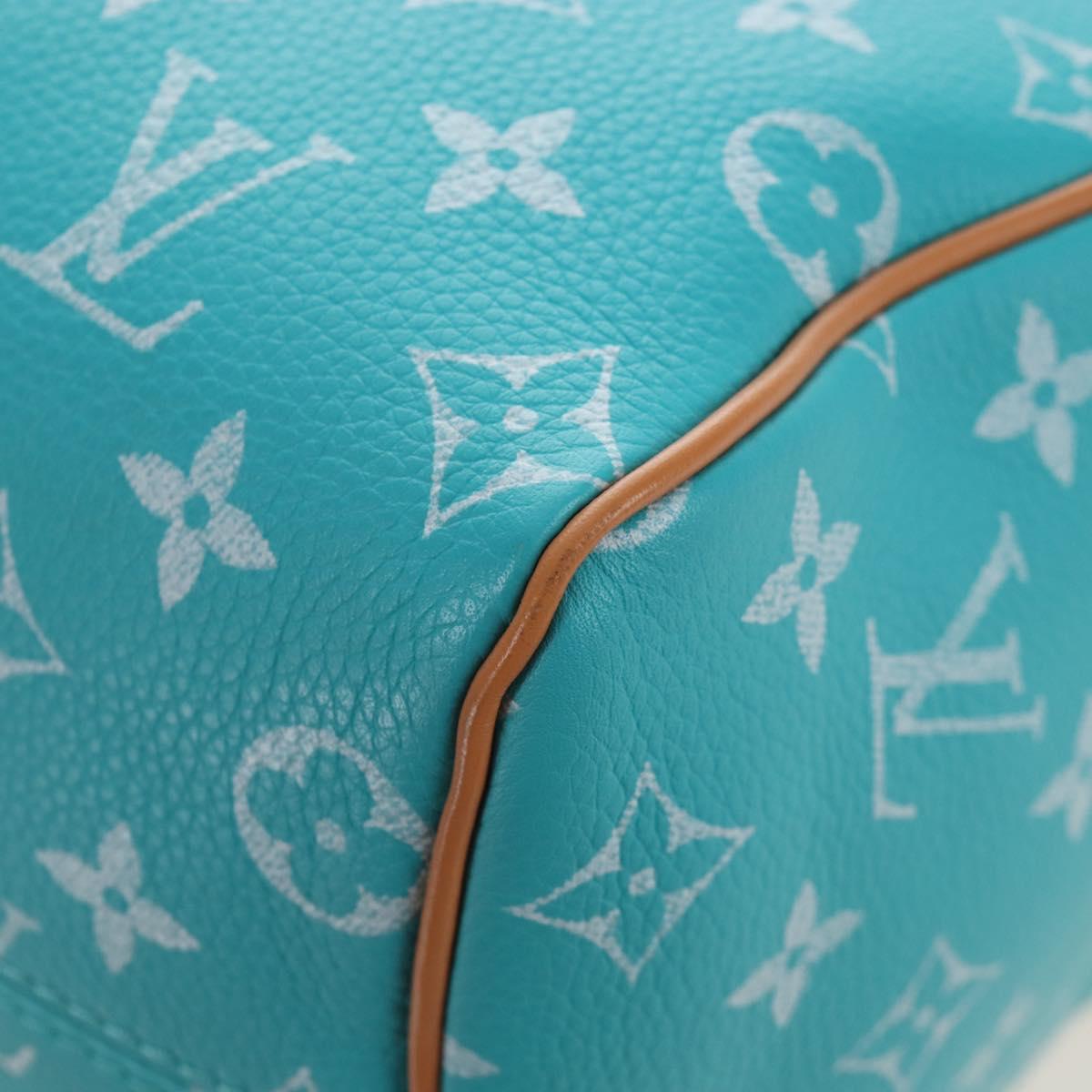 LOUIS VUITTON Speedy P9 Bandouliere 25 Bag Turquoise Blue M11561 Auth 211820SM