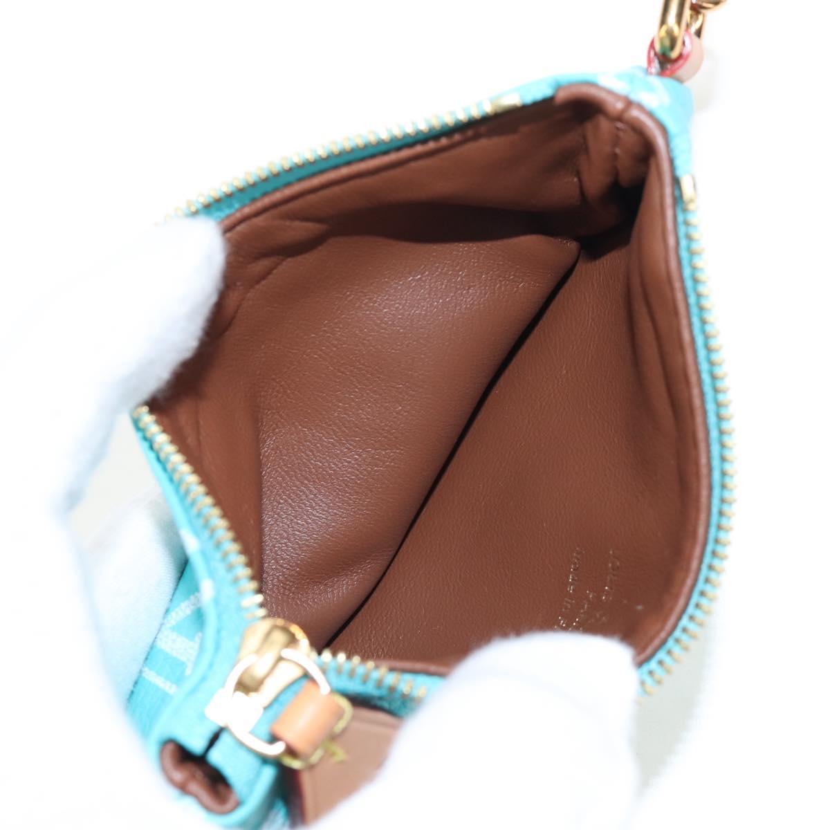 LOUIS VUITTON Speedy P9 Bandouliere 25 Bag Turquoise Blue M11561 Auth 211820SM