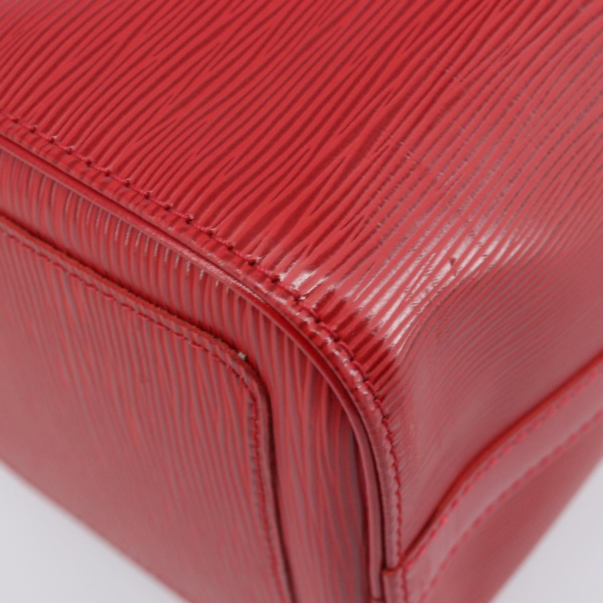 LOUIS VUITTON Epi Speedy 25 Hand Bag Castilian Red M43017 LV Auth 211824V