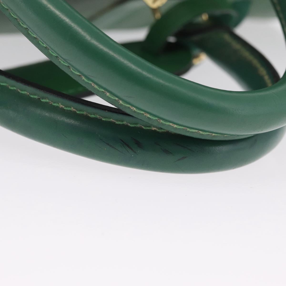 LOUIS VUITTON Epi Keepall 50 Boston Bag Green M42964 LV Auth 211828A
