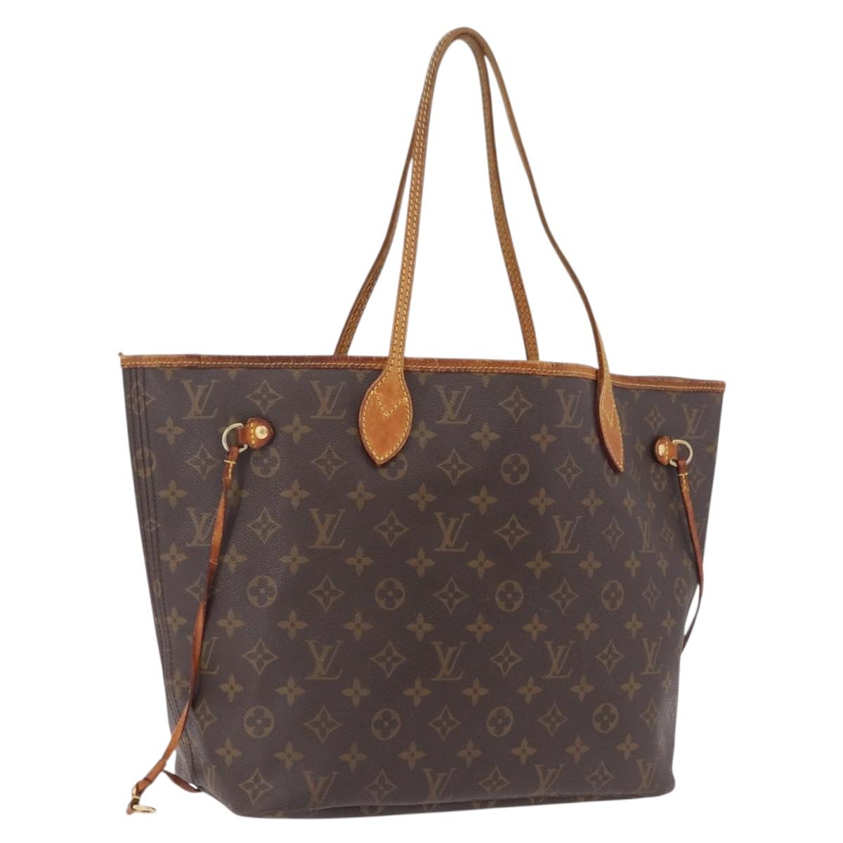 LOUIS VUITTON Monogram Neverfull MM Tote Bag M40156 LV Auth 211873