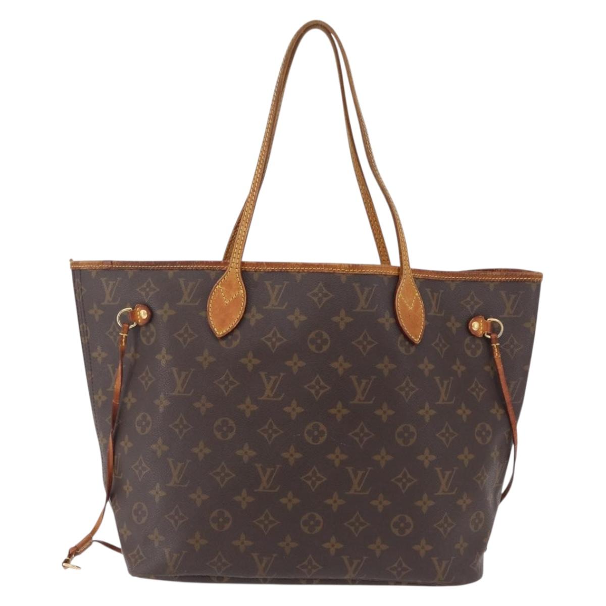 LOUIS VUITTON Monogram Neverfull MM Tote Bag M40156 LV Auth 211873