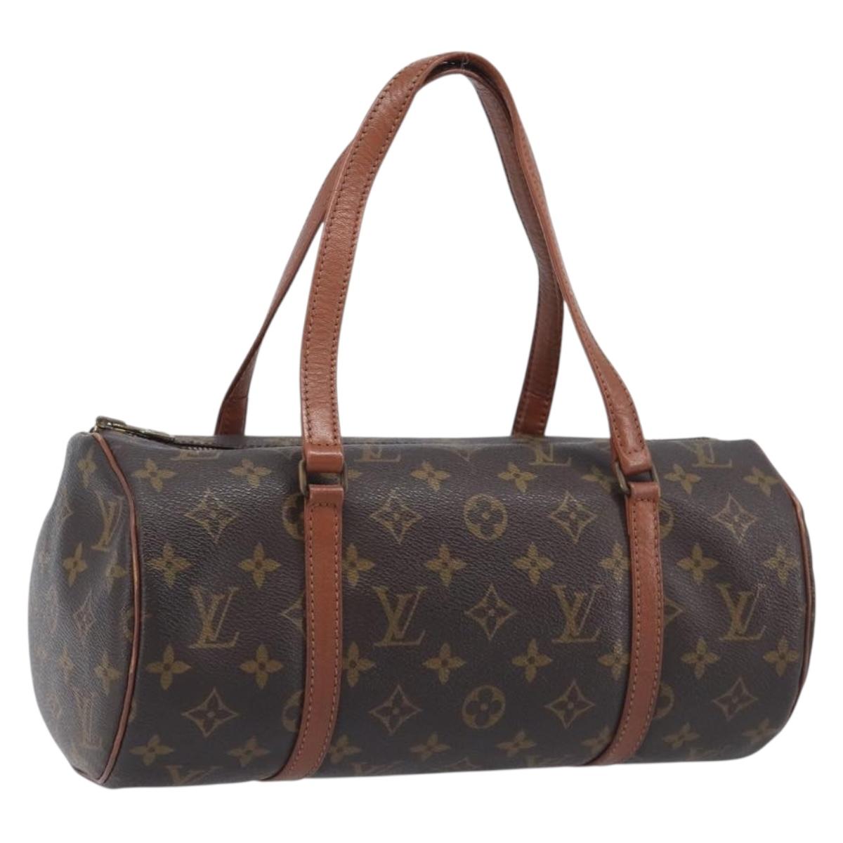 LOUIS VUITTON Monogram Papillon 30 Hand Bag M51365 LV Auth 211907A