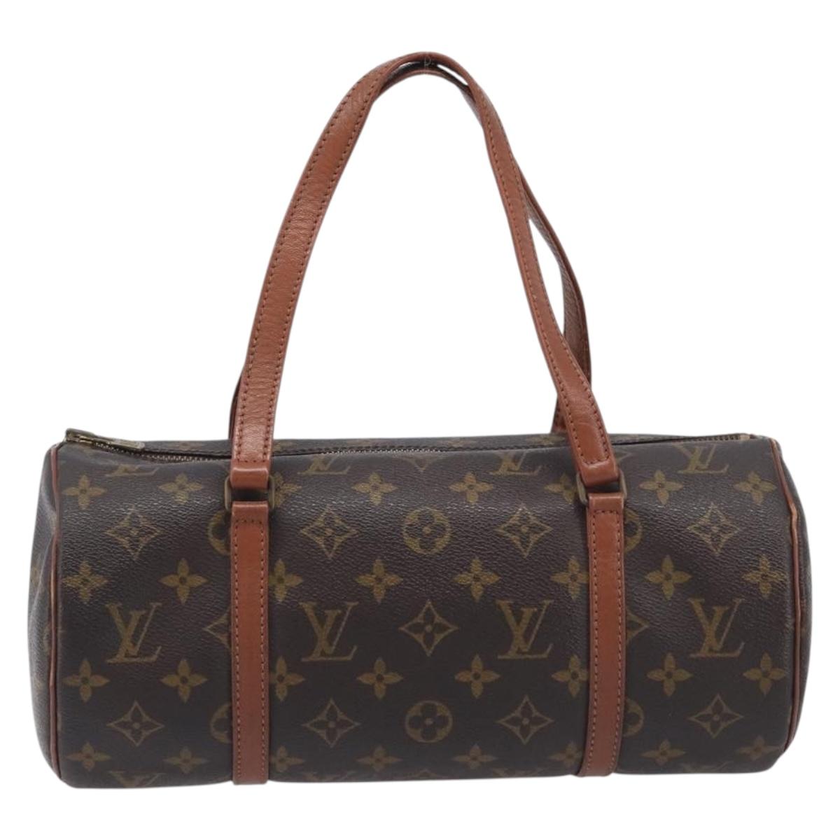 LOUIS VUITTON Monogram Papillon 30 Hand Bag M51365 LV Auth 211907A