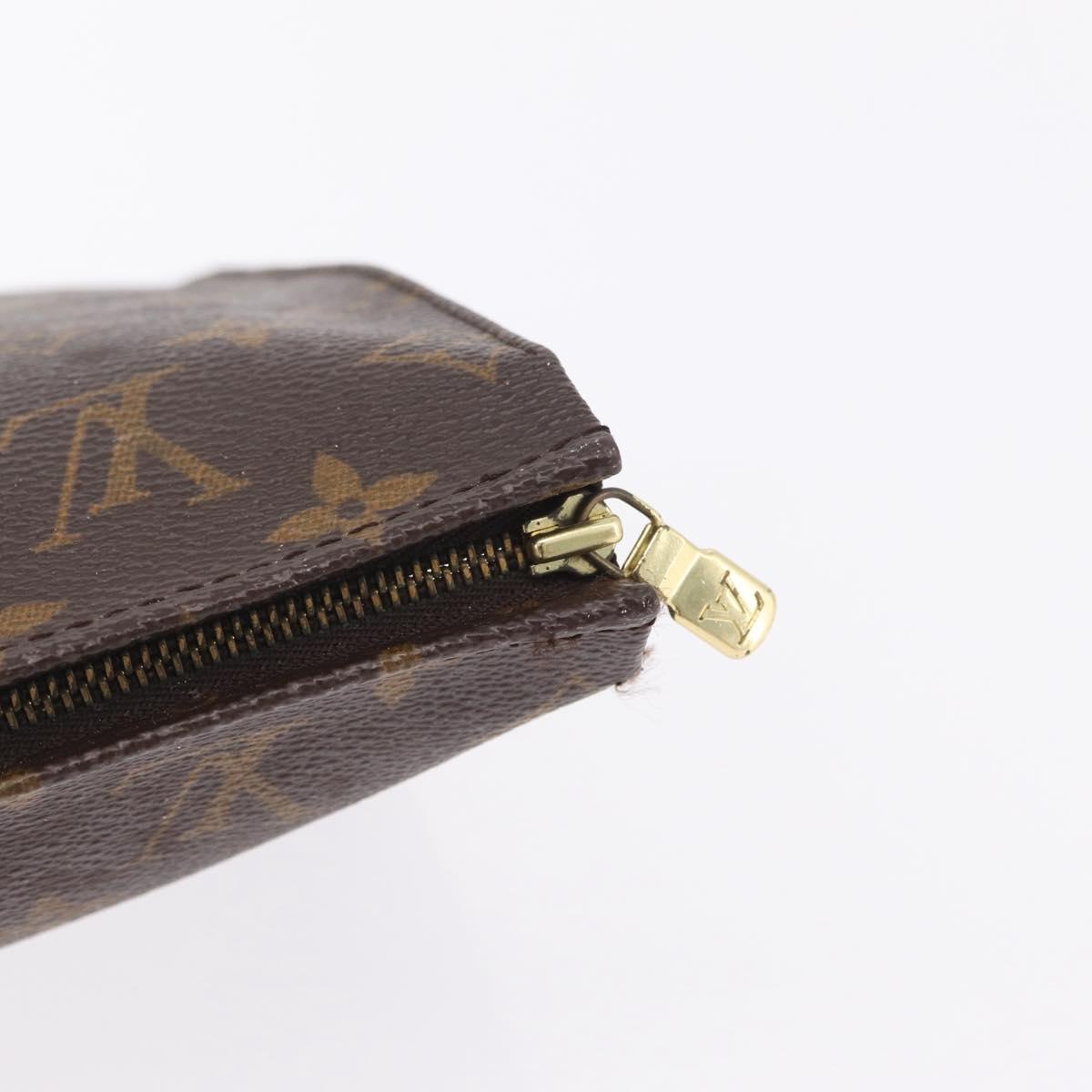 LOUIS VUITTON Monogram Poche Toilette 26 Pouch M47542 LV Auth 211922