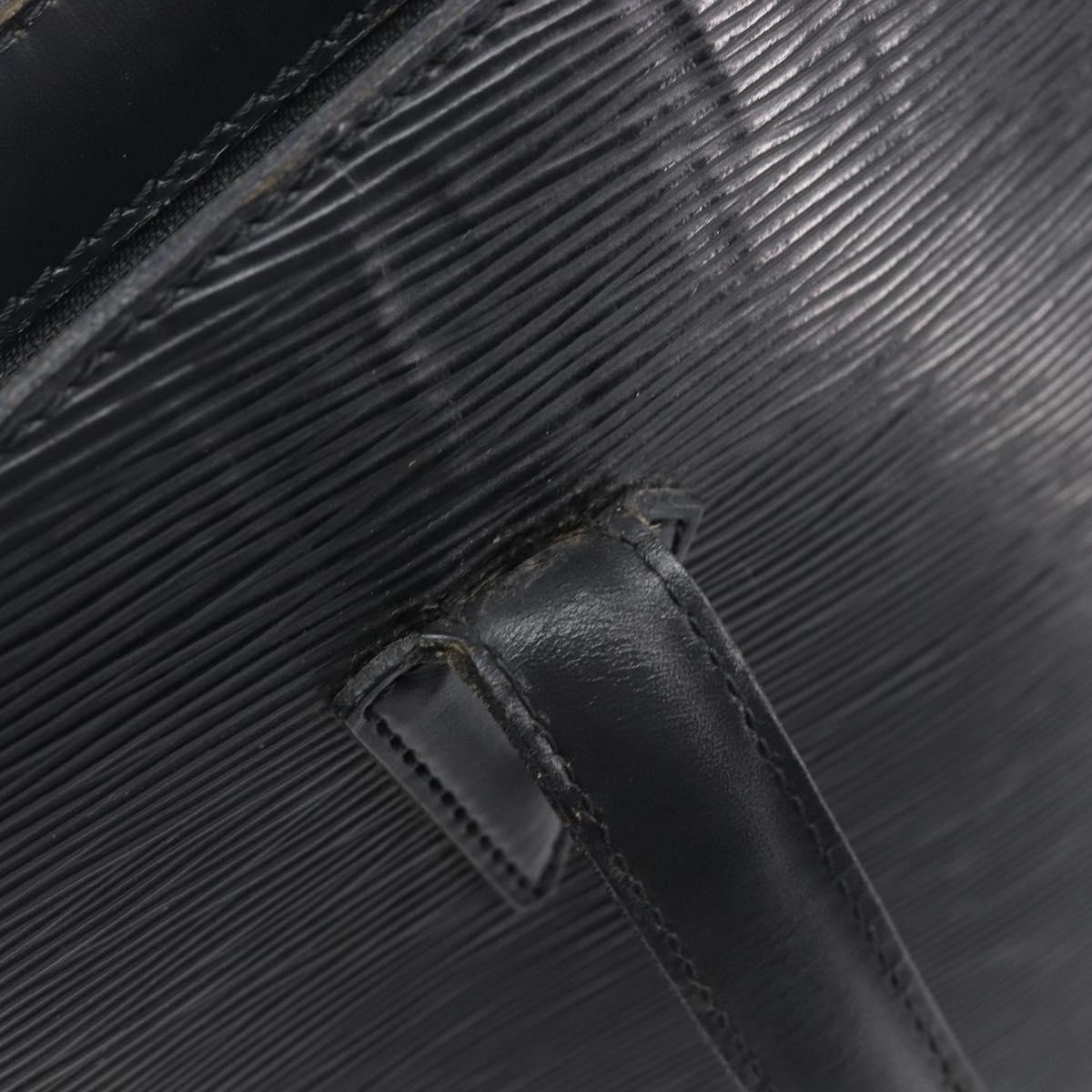 LOUIS VUITTON Epi Saint Jacques Shopping Bag Black M52272 LV Auth 211930