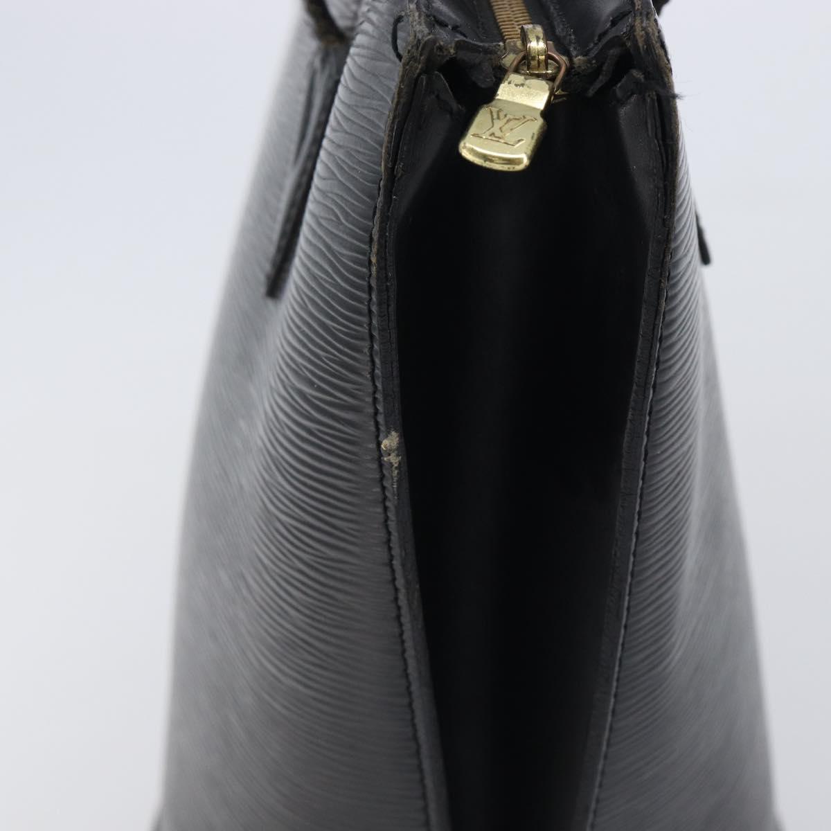 LOUIS VUITTON Epi Saint Jacques Shopping Bag Black M52272 LV Auth 211930