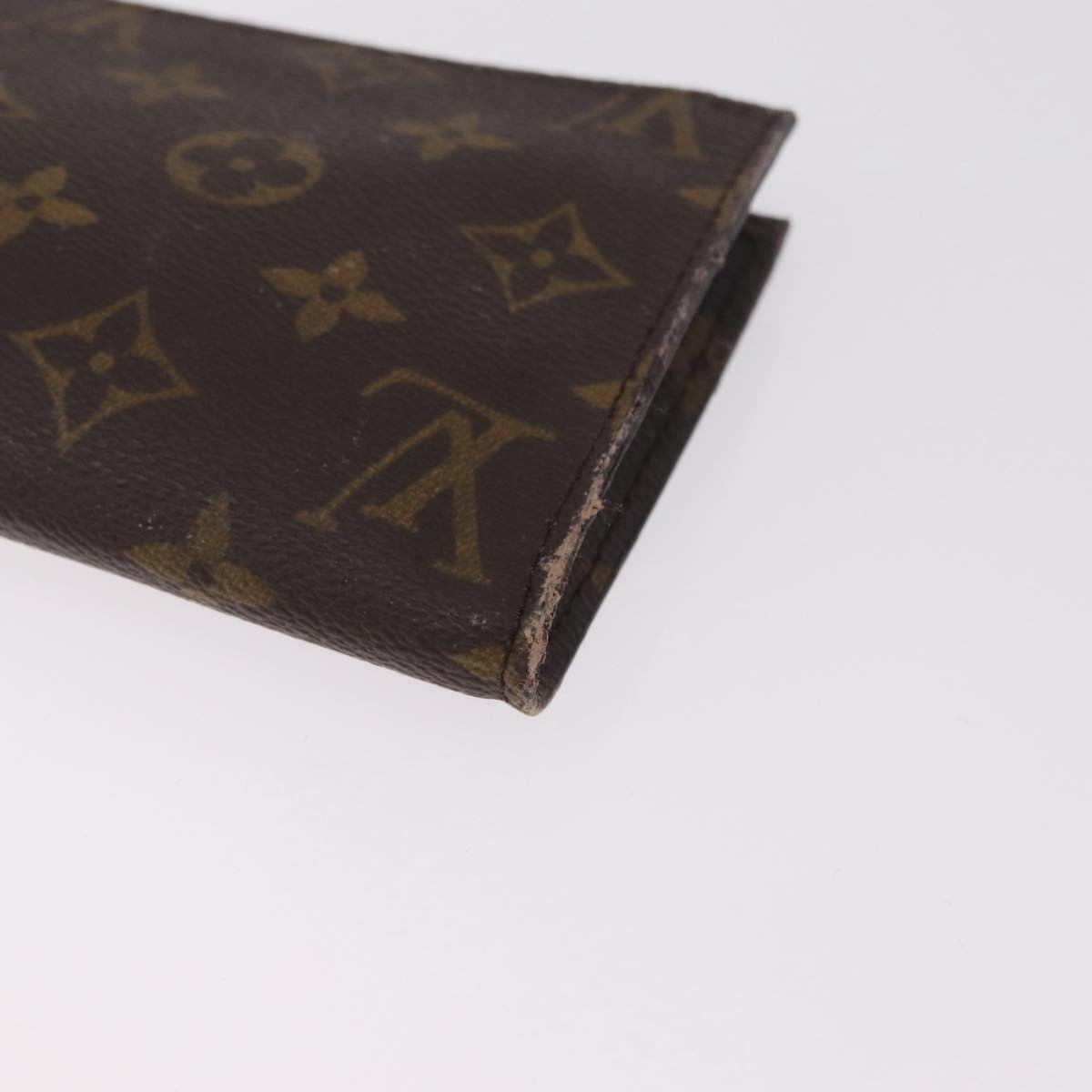 LOUIS VUITTON Monogram Bucket GM Accessory Pouch LV Auth 211932
