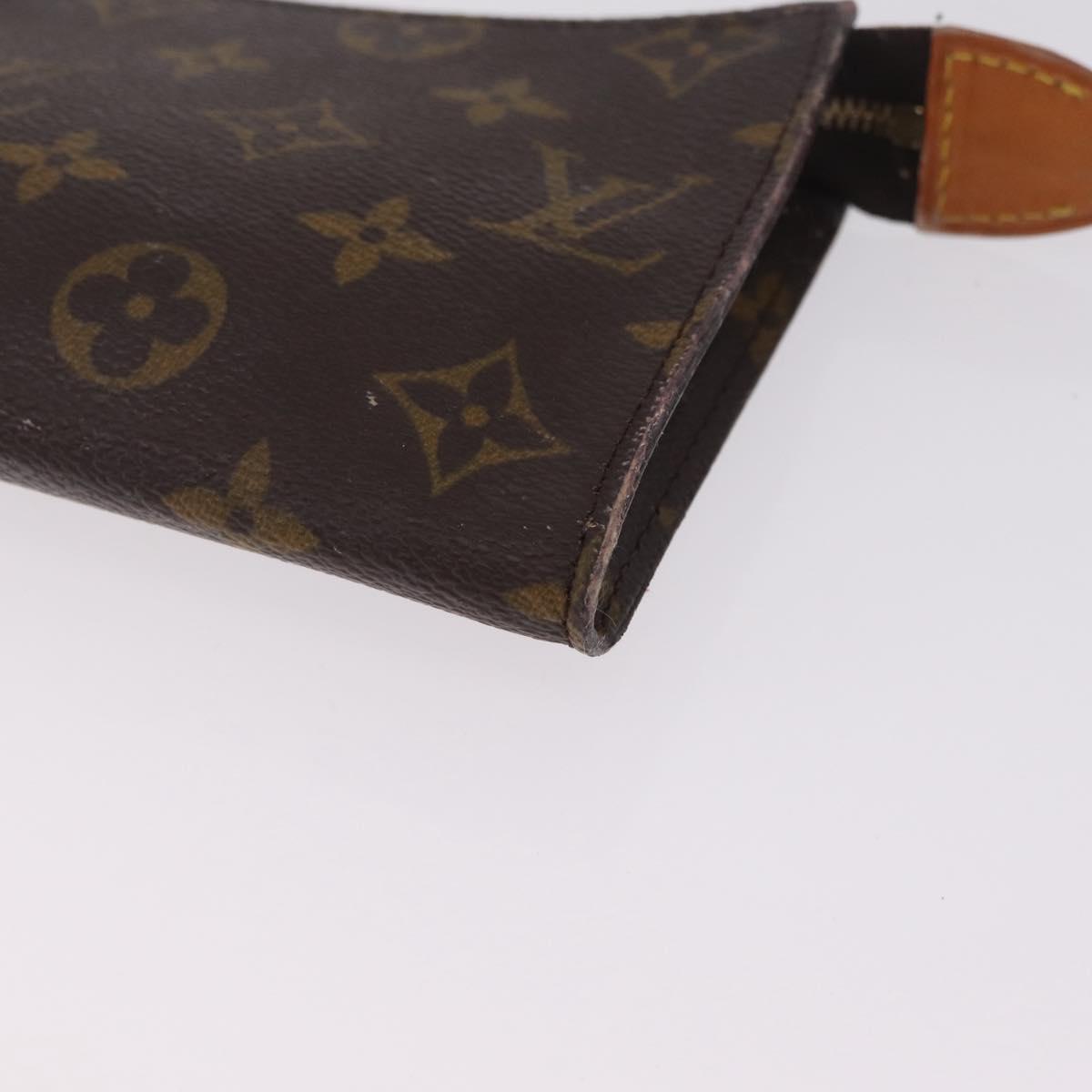 LOUIS VUITTON Monogram Bucket GM Accessory Pouch LV Auth 211932