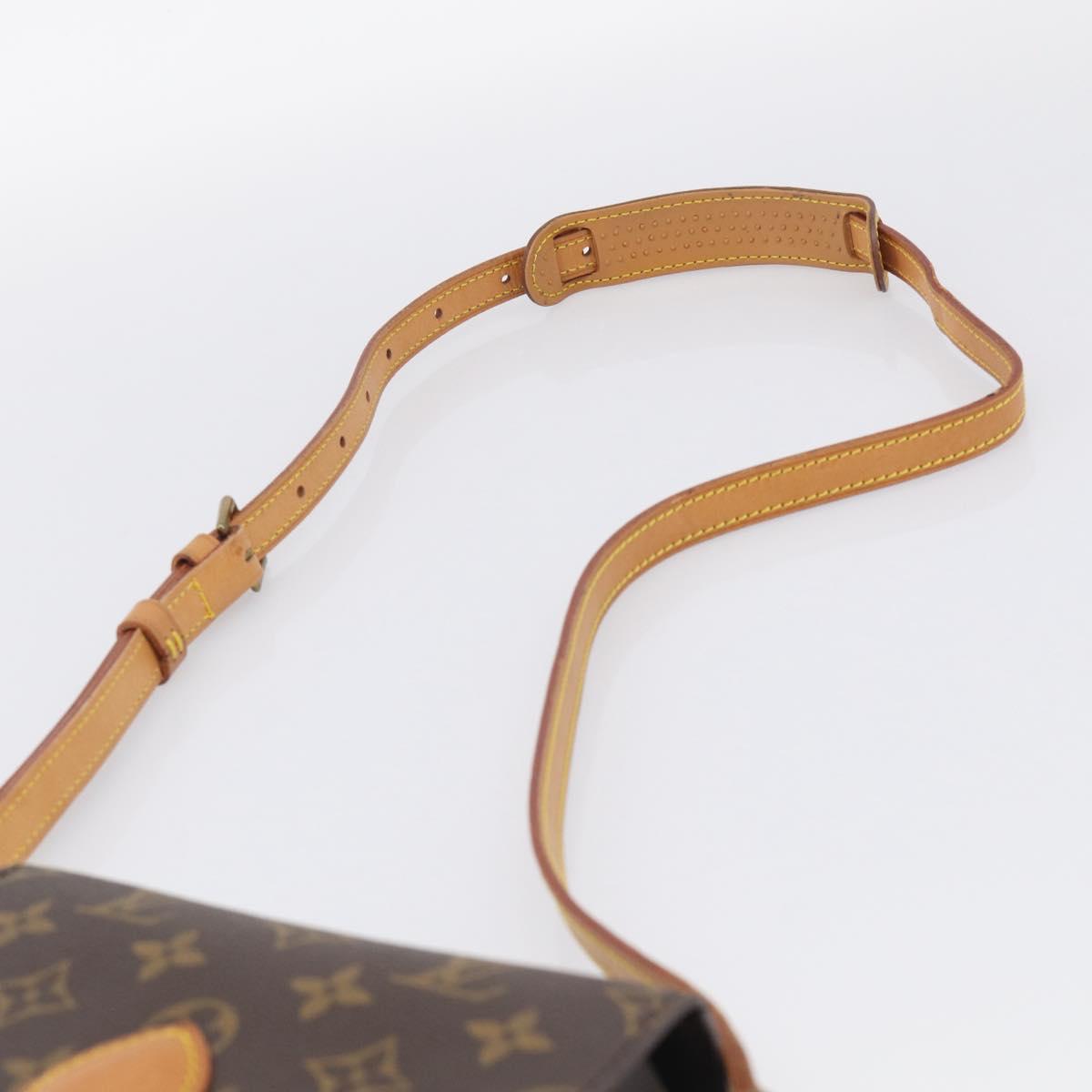 LOUIS VUITTON Monogram Saint Cloud PM Shoulder Bag M51244 LV Auth 211939