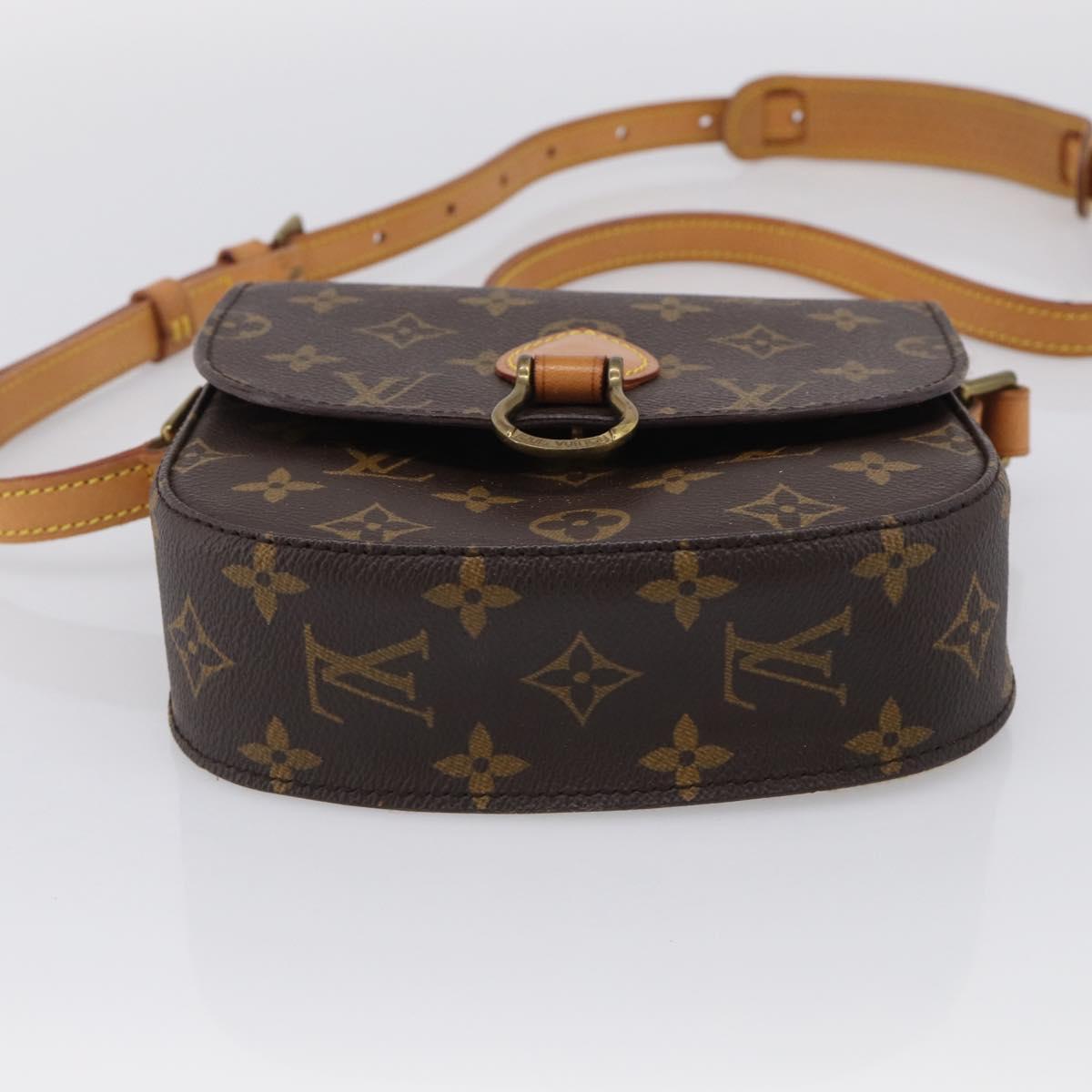 LOUIS VUITTON Monogram Saint Cloud PM Shoulder Bag M51244 LV Auth 211939