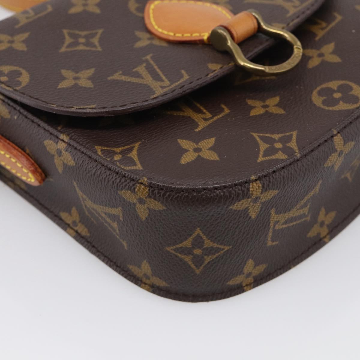 LOUIS VUITTON Monogram Saint Cloud PM Shoulder Bag M51244 LV Auth 211939