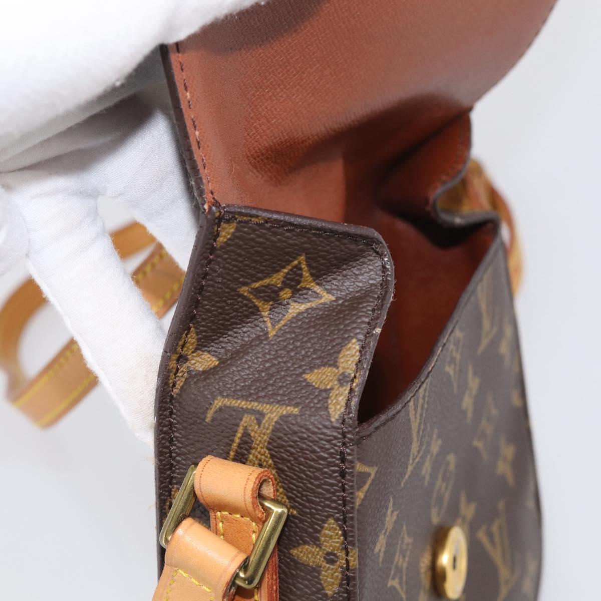 LOUIS VUITTON Monogram Saint Cloud PM Shoulder Bag M51244 LV Auth 211939