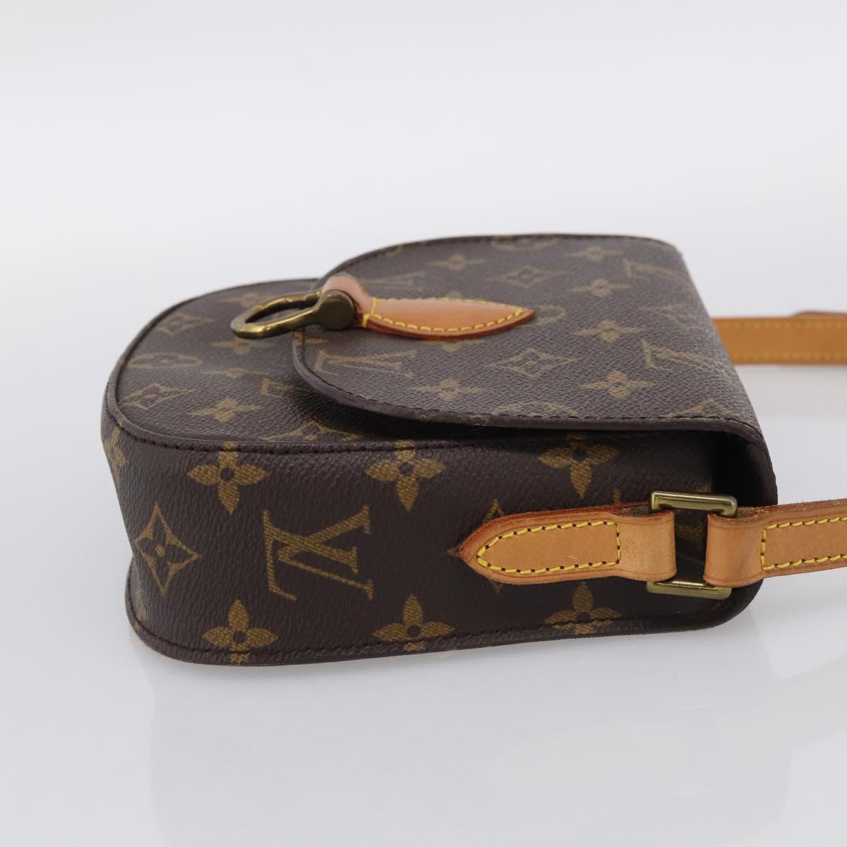 LOUIS VUITTON Monogram Saint Cloud PM Shoulder Bag M51244 LV Auth 211939