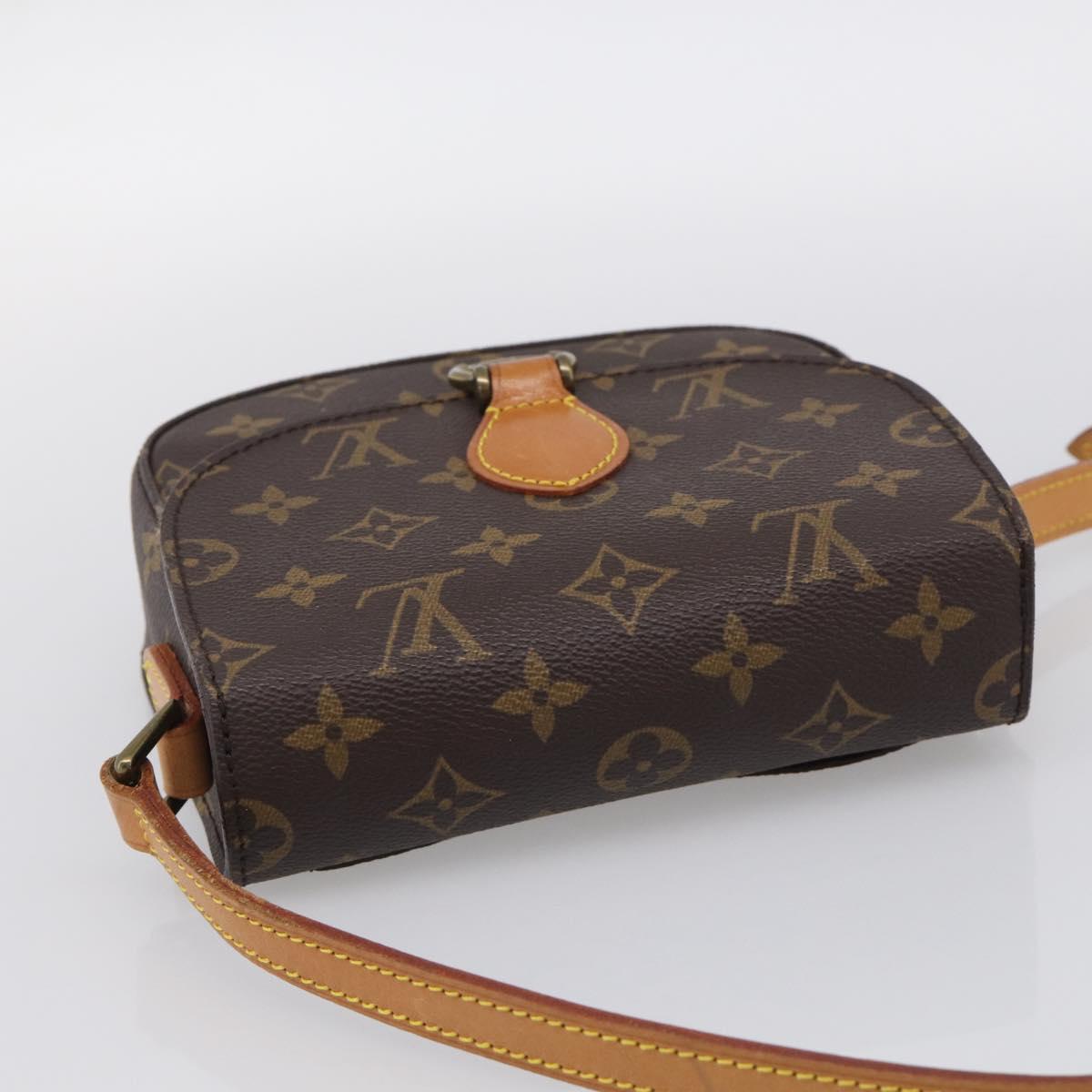 LOUIS VUITTON Monogram Saint Cloud PM Shoulder Bag M51244 LV Auth 211939