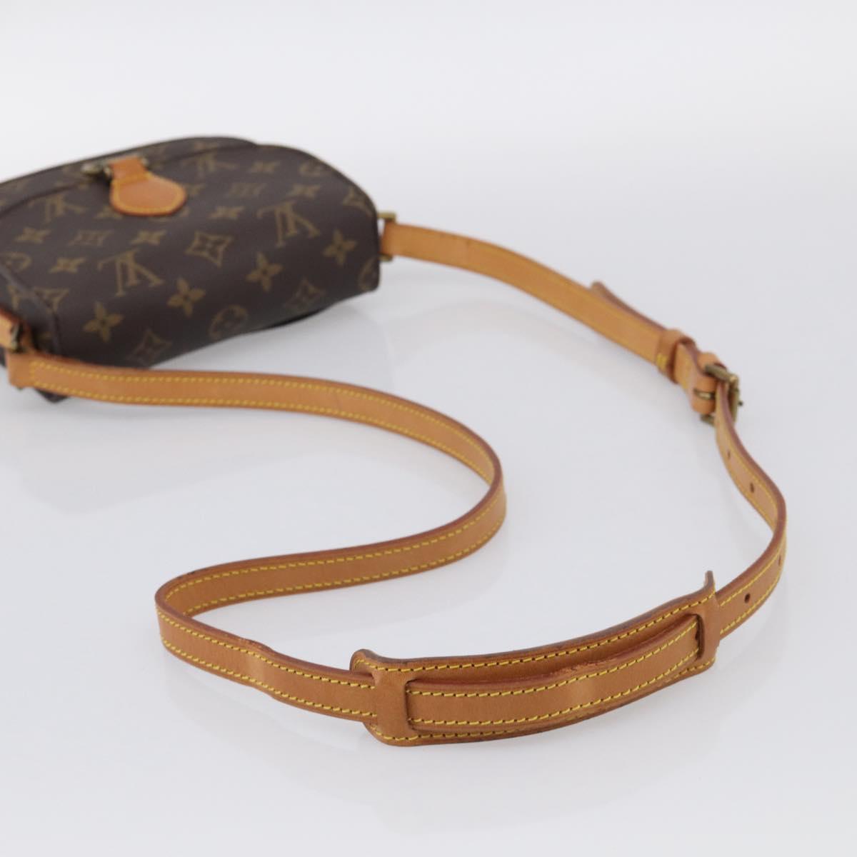 LOUIS VUITTON Monogram Saint Cloud PM Shoulder Bag M51244 LV Auth 211939