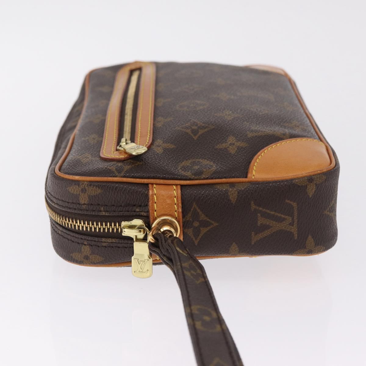 LOUIS VUITTON Monogram Marly Dragonne GM Clutch Bag M51825 LV Auth 211946A