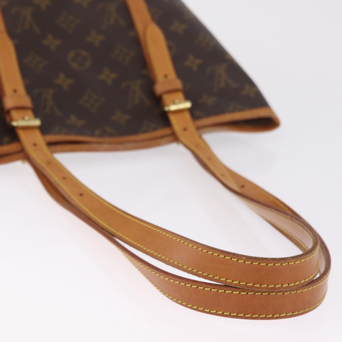 LOUIS VUITTON Monogram Bucket GM Shoulder Bag M42236 LV Auth 211958
