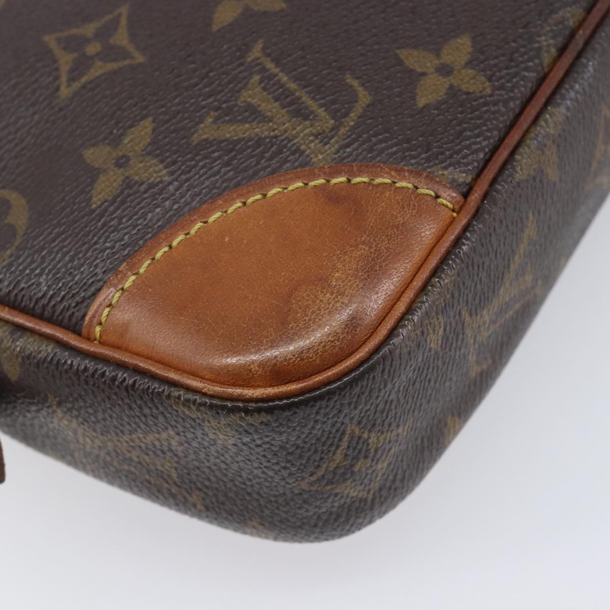 LOUIS VUITTON Monogram Marly Dragonne GM Clutch Bag M51825 LV Auth 211960