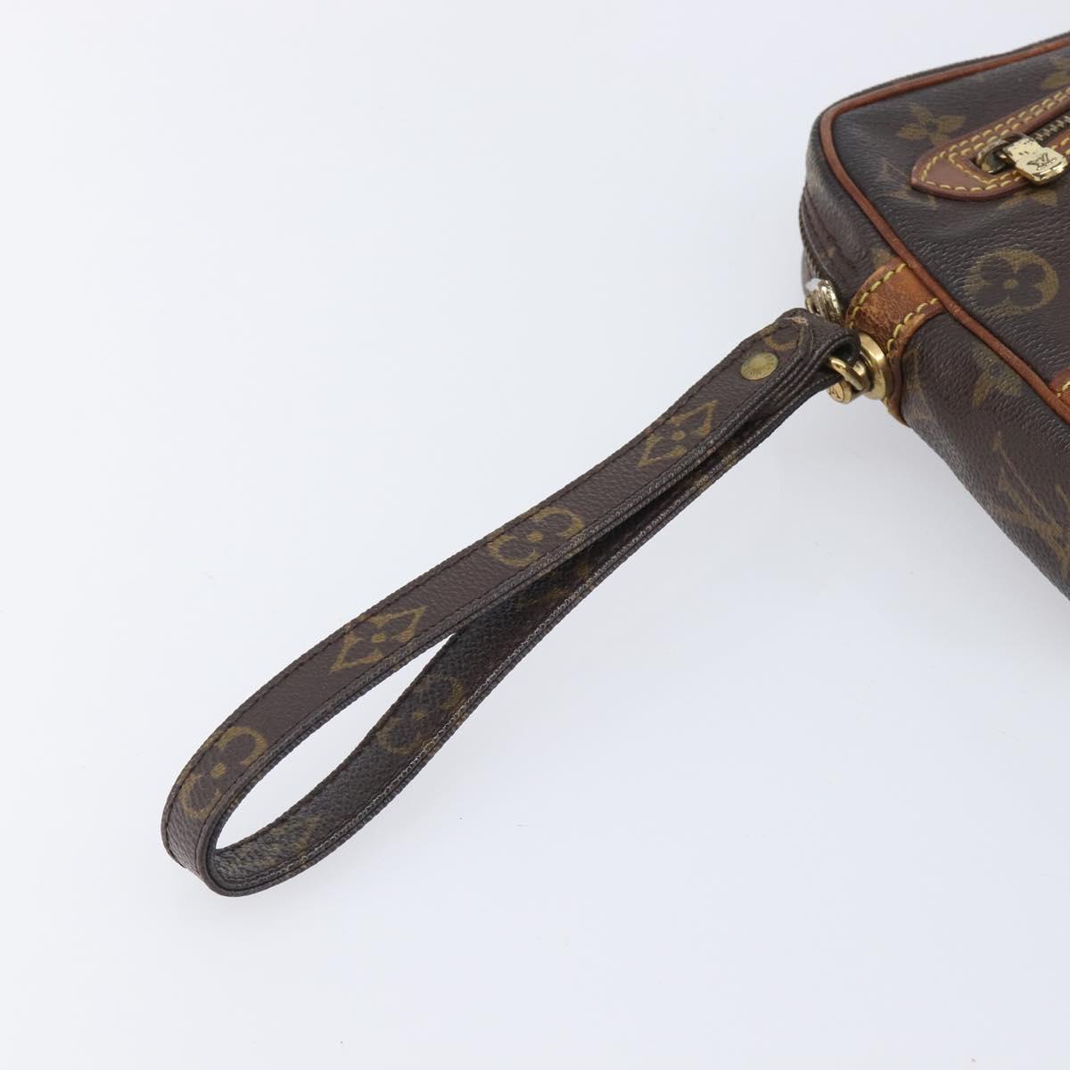 LOUIS VUITTON Monogram Marly Dragonne GM Clutch Bag M51825 LV Auth 211960