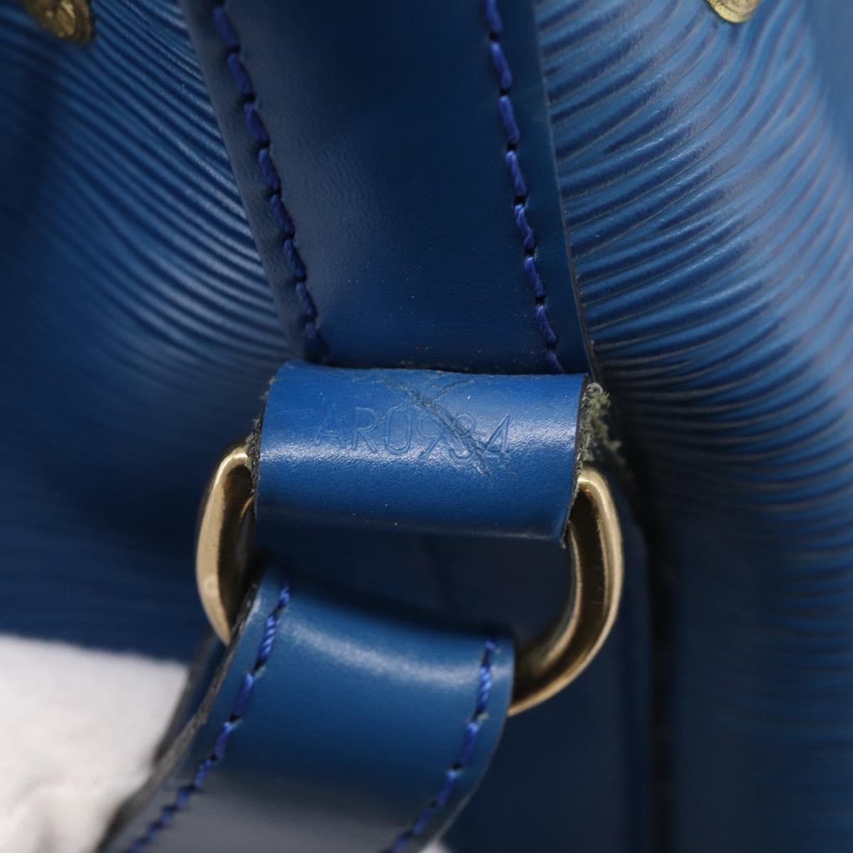 LOUIS VUITTON Epi Noe Shoulder Bag Blue M44005 LV Auth 211961V