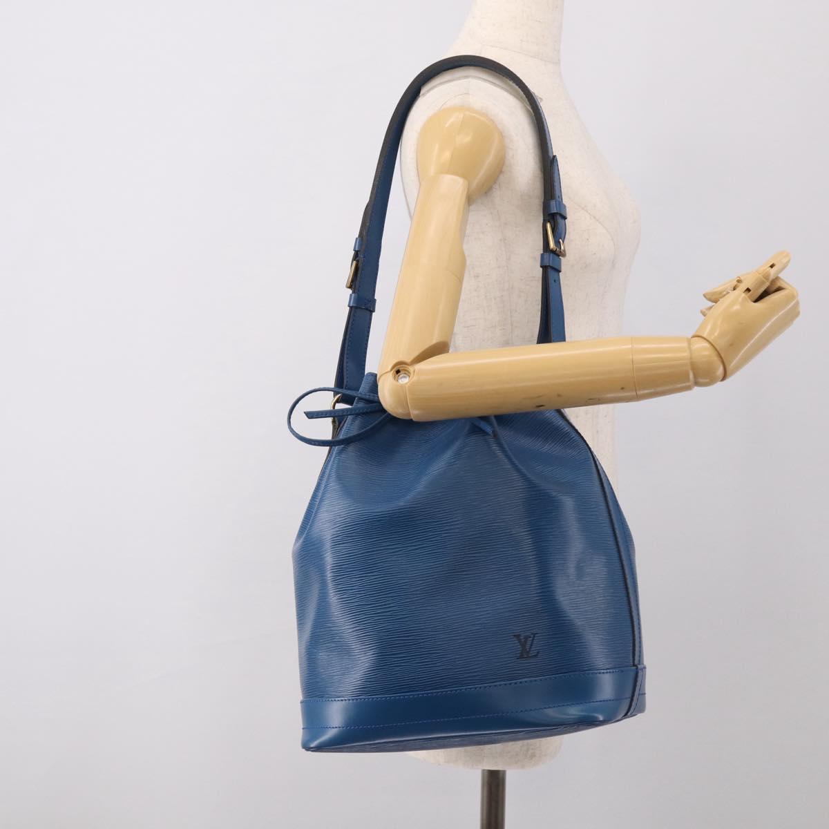 LOUIS VUITTON Epi Noe Shoulder Bag Blue M44005 LV Auth 211961V