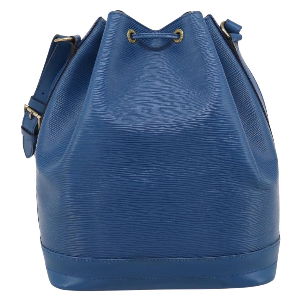 LOUIS VUITTON Epi Noe Shoulder Bag Blue M44005 LV Auth 211961V