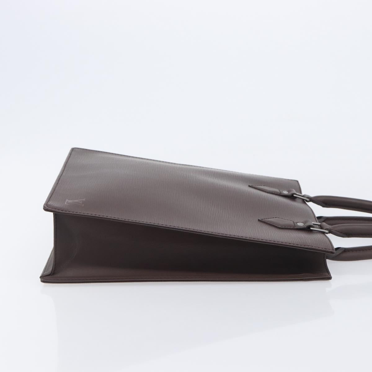 LOUIS VUITTON Epi Sac Plat PM Hand Bag Mocha M5908D LV Auth 211976V
