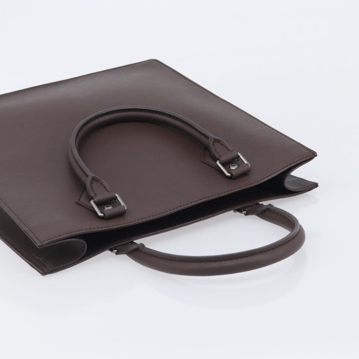 LOUIS VUITTON Epi Sac Plat PM Hand Bag Mocha M5908D LV Auth 211976V