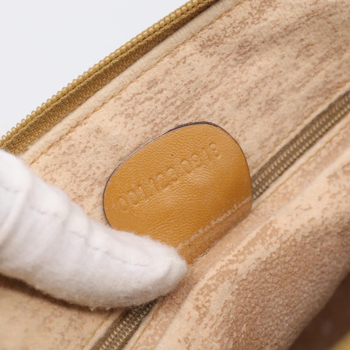 GUCCI Micro GG Supreme Web Sherry Line Bag PVC Beige 001 123 0918 Auth 211984
