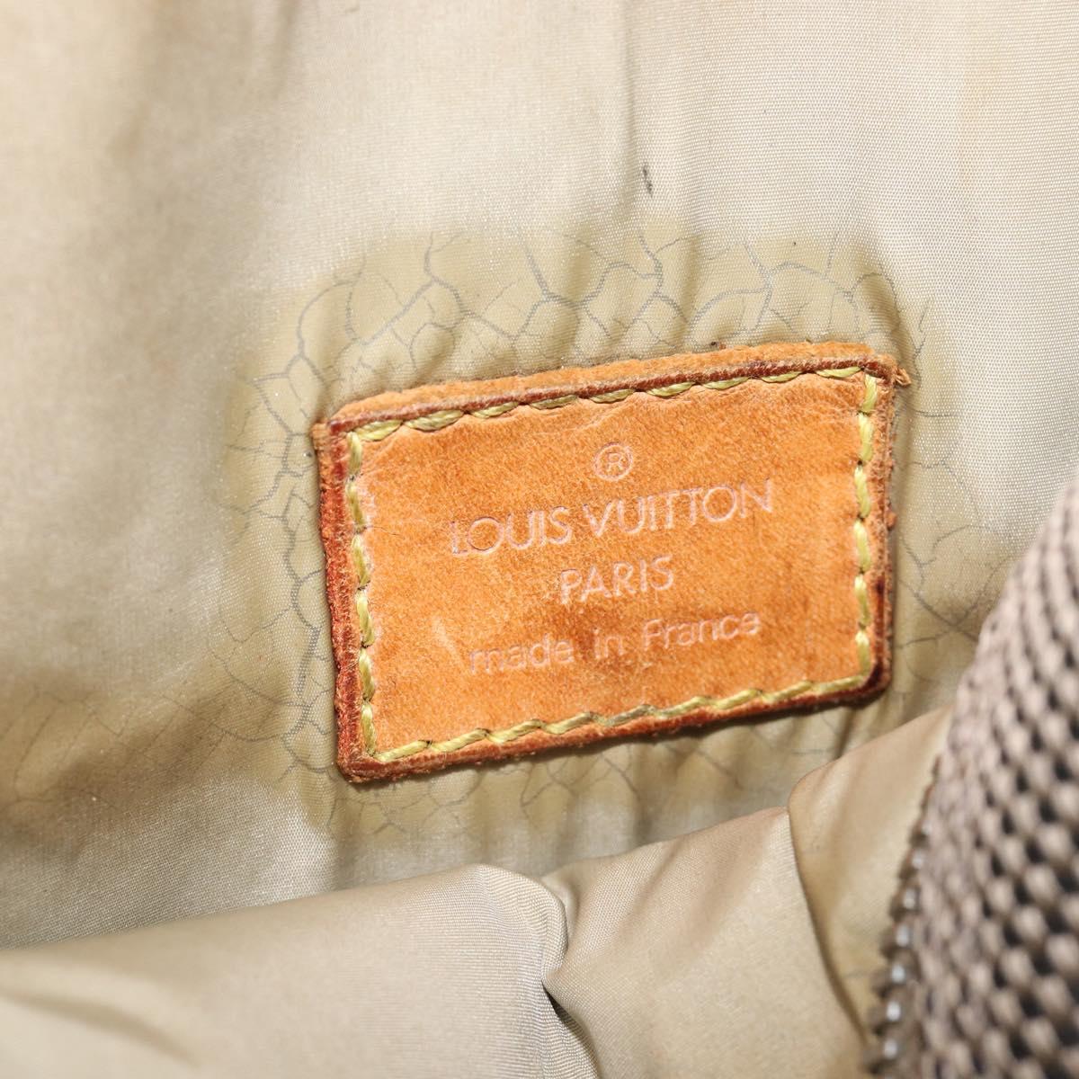 LOUIS VUITTON Damier Geant Sitadan MM Shoulder Bag Brown M93040 LV Auth 211987