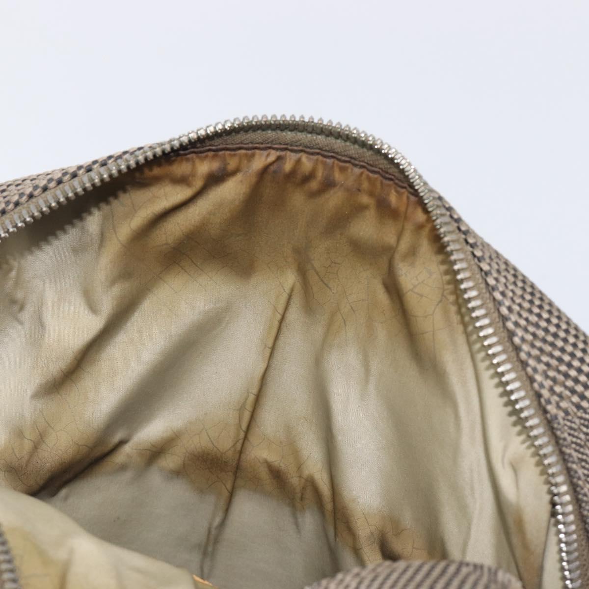 LOUIS VUITTON Damier Geant Sitadan MM Shoulder Bag Brown M93040 LV Auth 211987