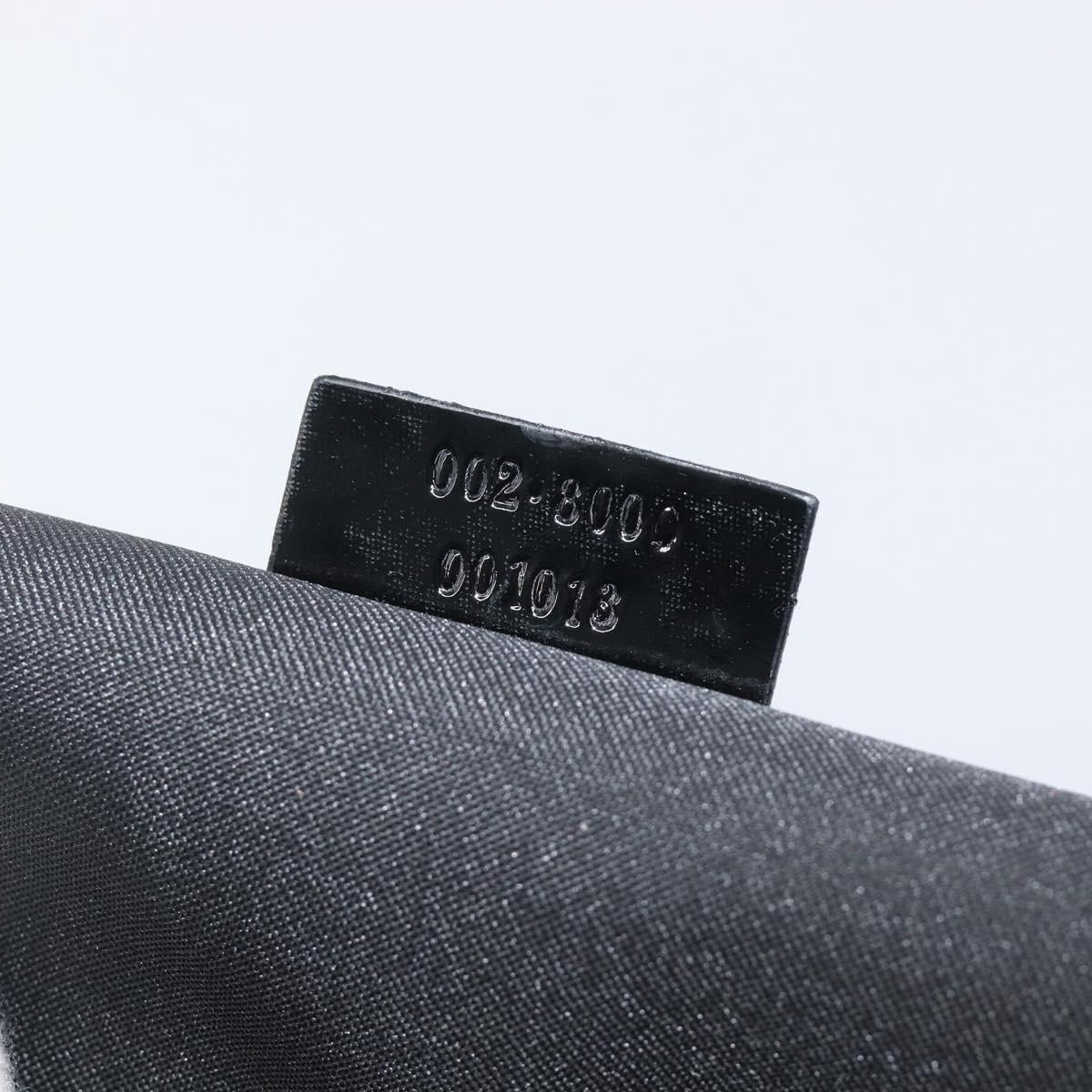 GUCCI Hand Bag Suede Outlet Black 002 8000 Auth 212002