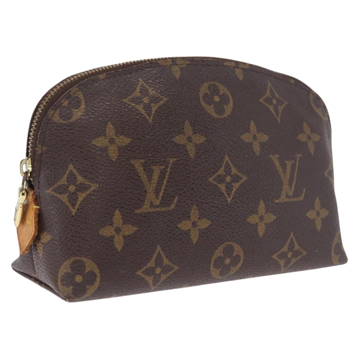 LOUIS VUITTON Monogram Pochette Cosmetic PM Pouch M43998 LV Auth 212008A