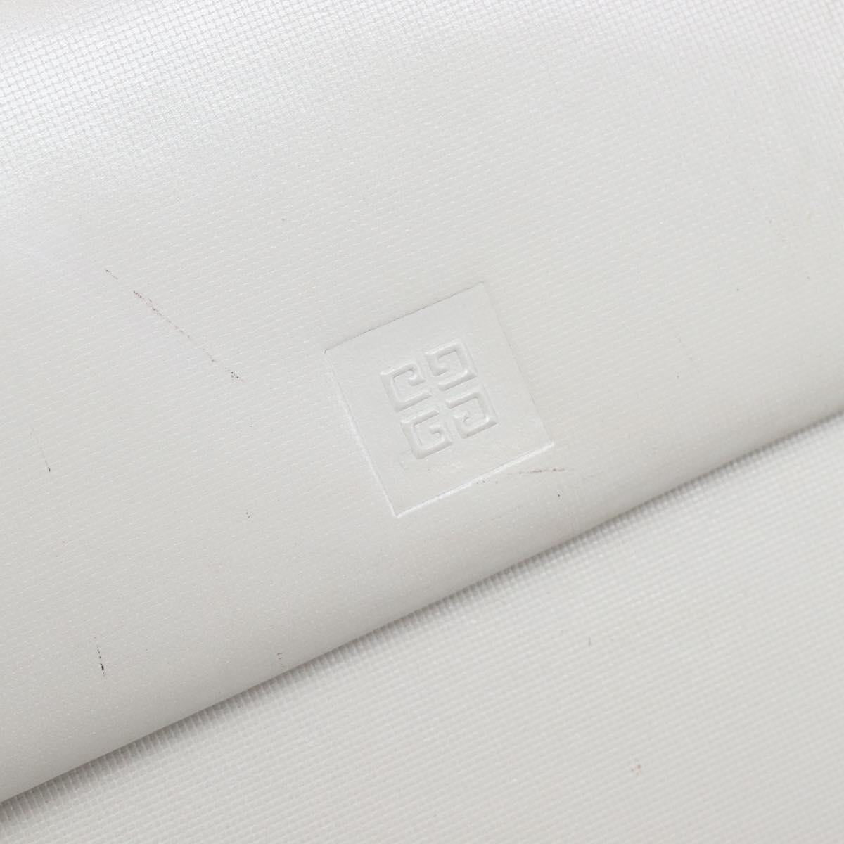 GIVENCHY Shoulder Bag Leather White Auth 212025