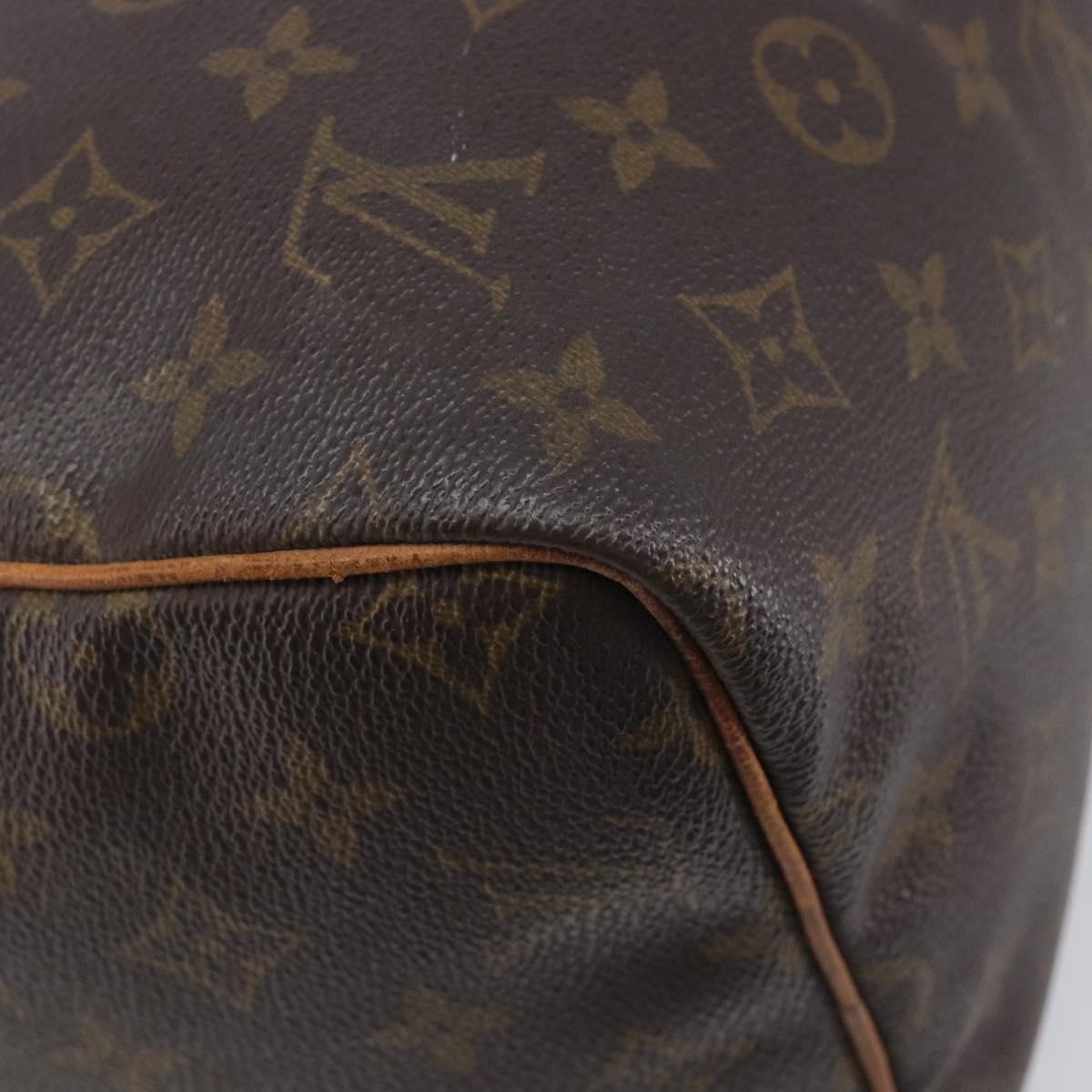 LOUIS VUITTON Monogram Speedy 30 Hand Bag M41526 LV Auth 212031
