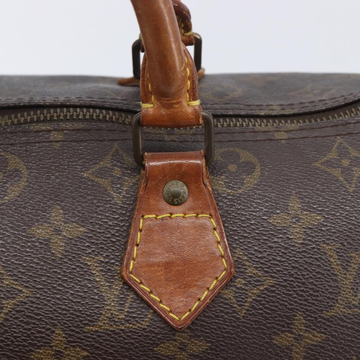 LOUIS VUITTON Monogram Speedy 30 Hand Bag M41526 LV Auth 212031