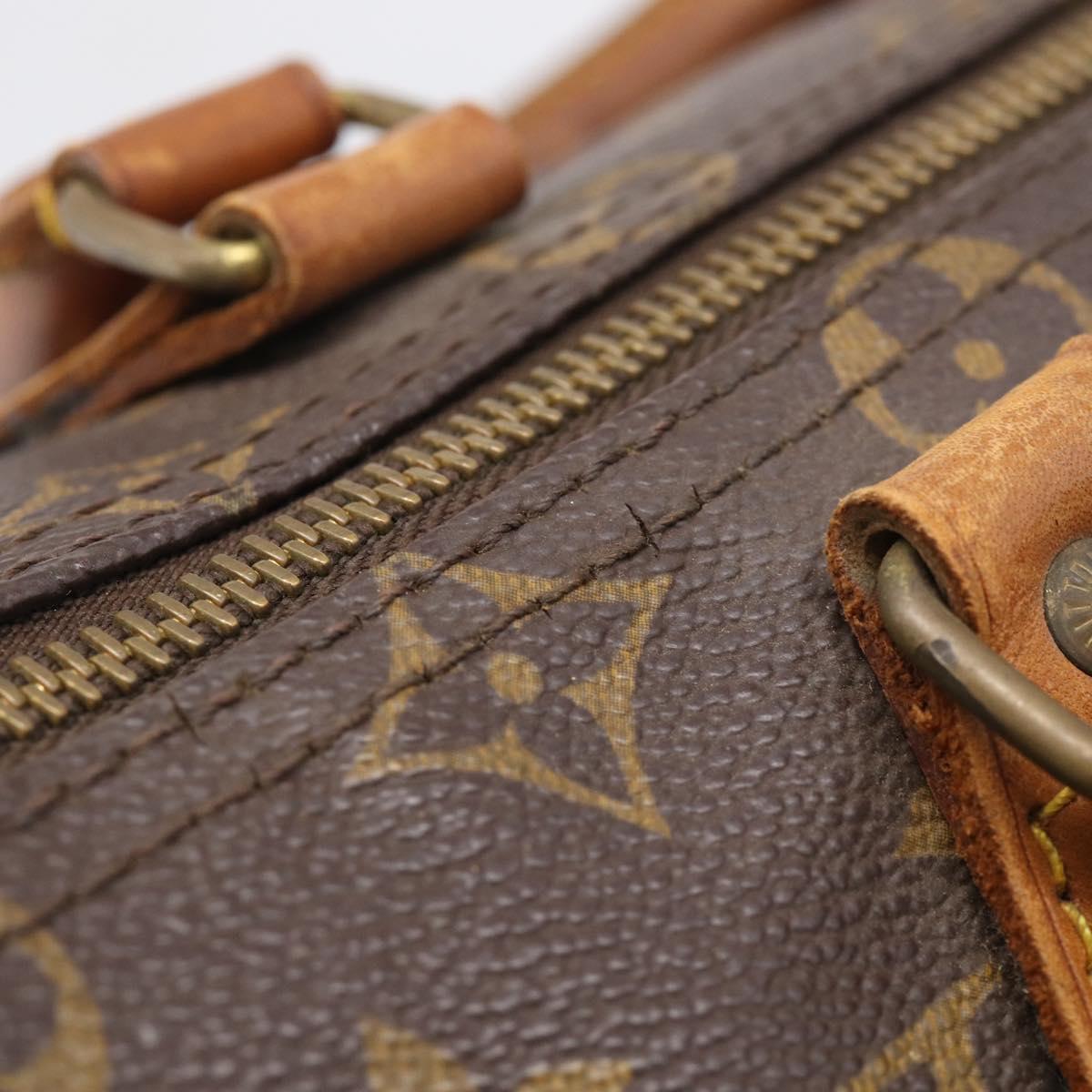LOUIS VUITTON Monogram Speedy 25 Hand Bag M41528 LV Auth 212033